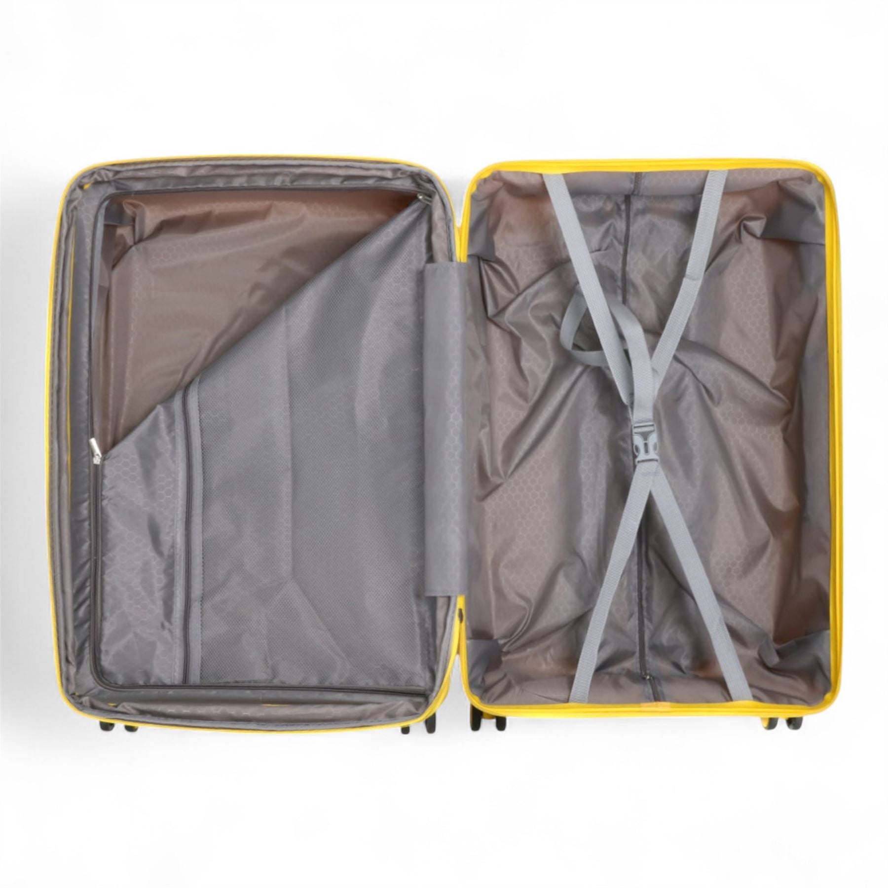 Lightweight 8 Spinner Wheels Expandable Hard Shell Luggage