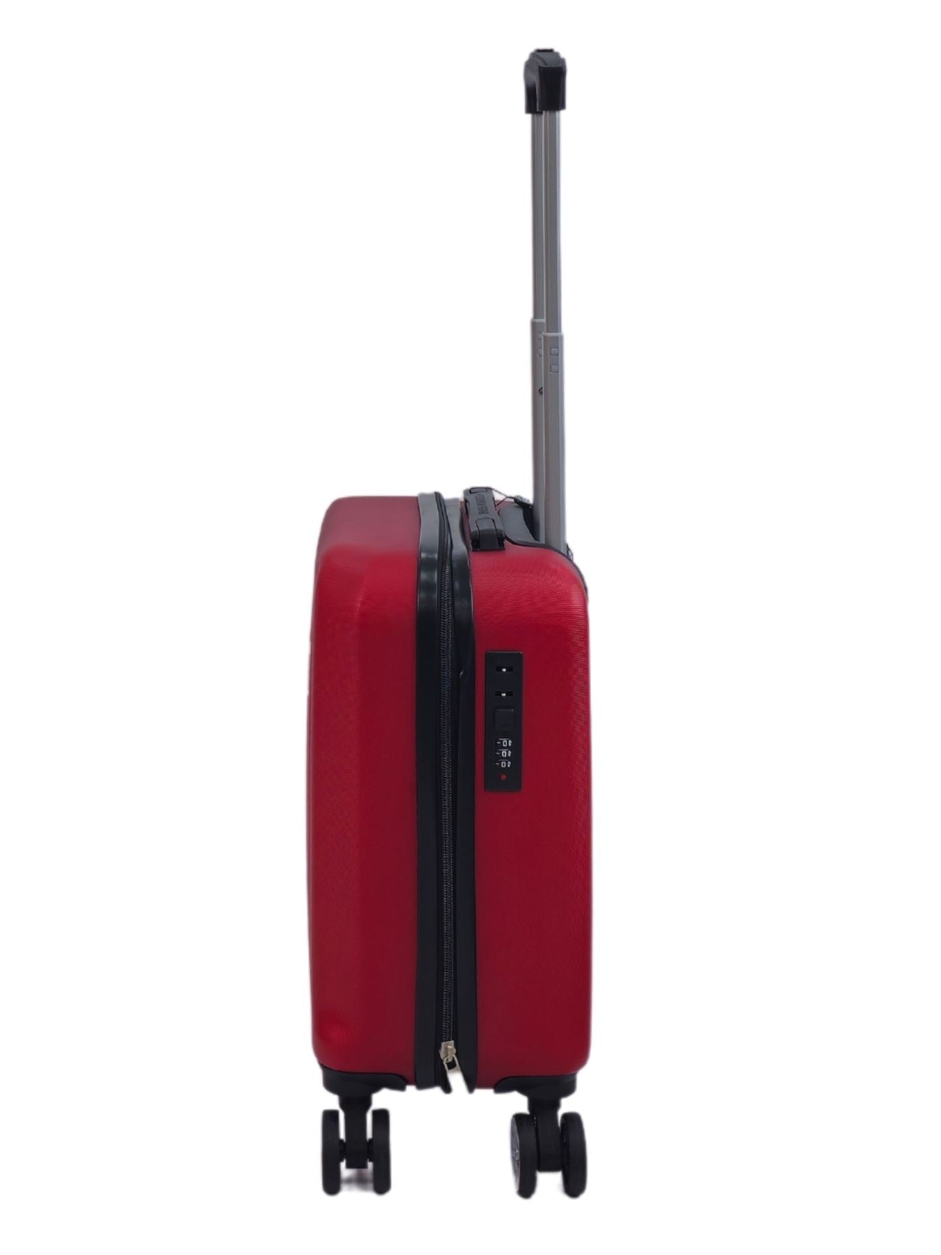 Luggage Suitcase Under Seat Travel Bag Carry On Hand Cabin Check in Hard-Shell 4 Spinner Wheels Trolley Set