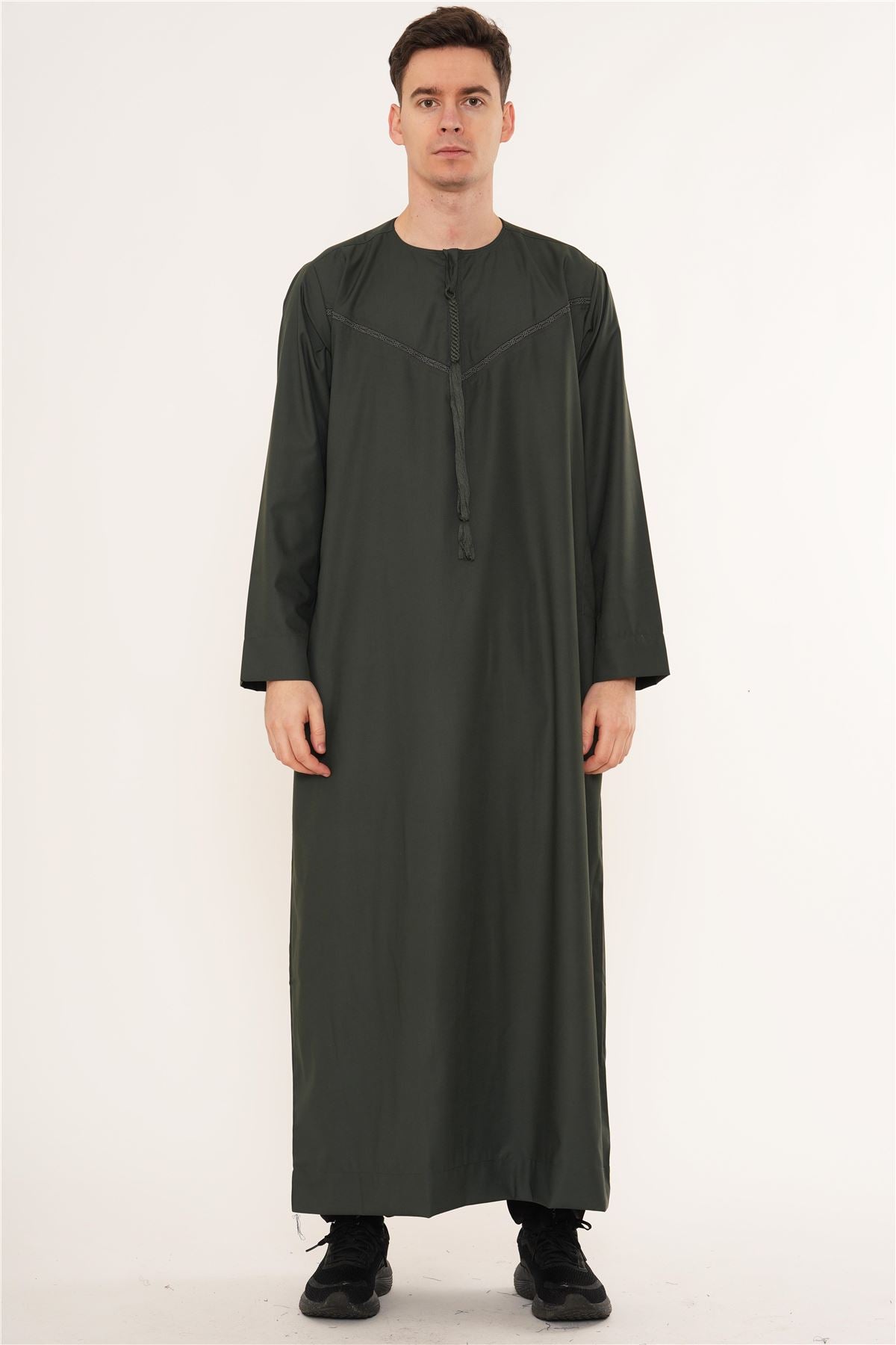 TT-008 - Men's Emirati Omani Arab Tassel Thobe