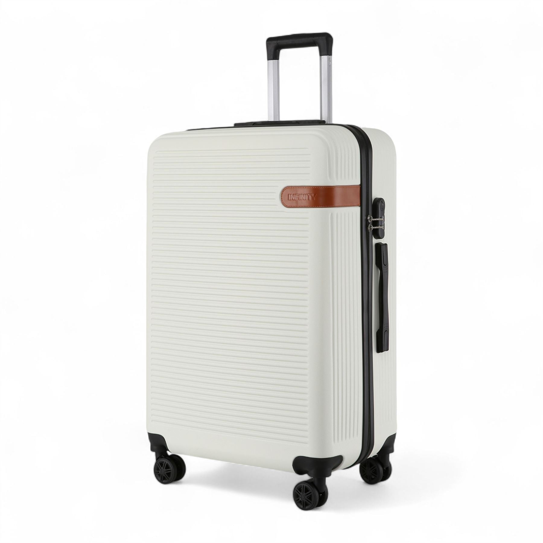 Hard Shell Classic 4-Wheel Luggage Suitcase Set