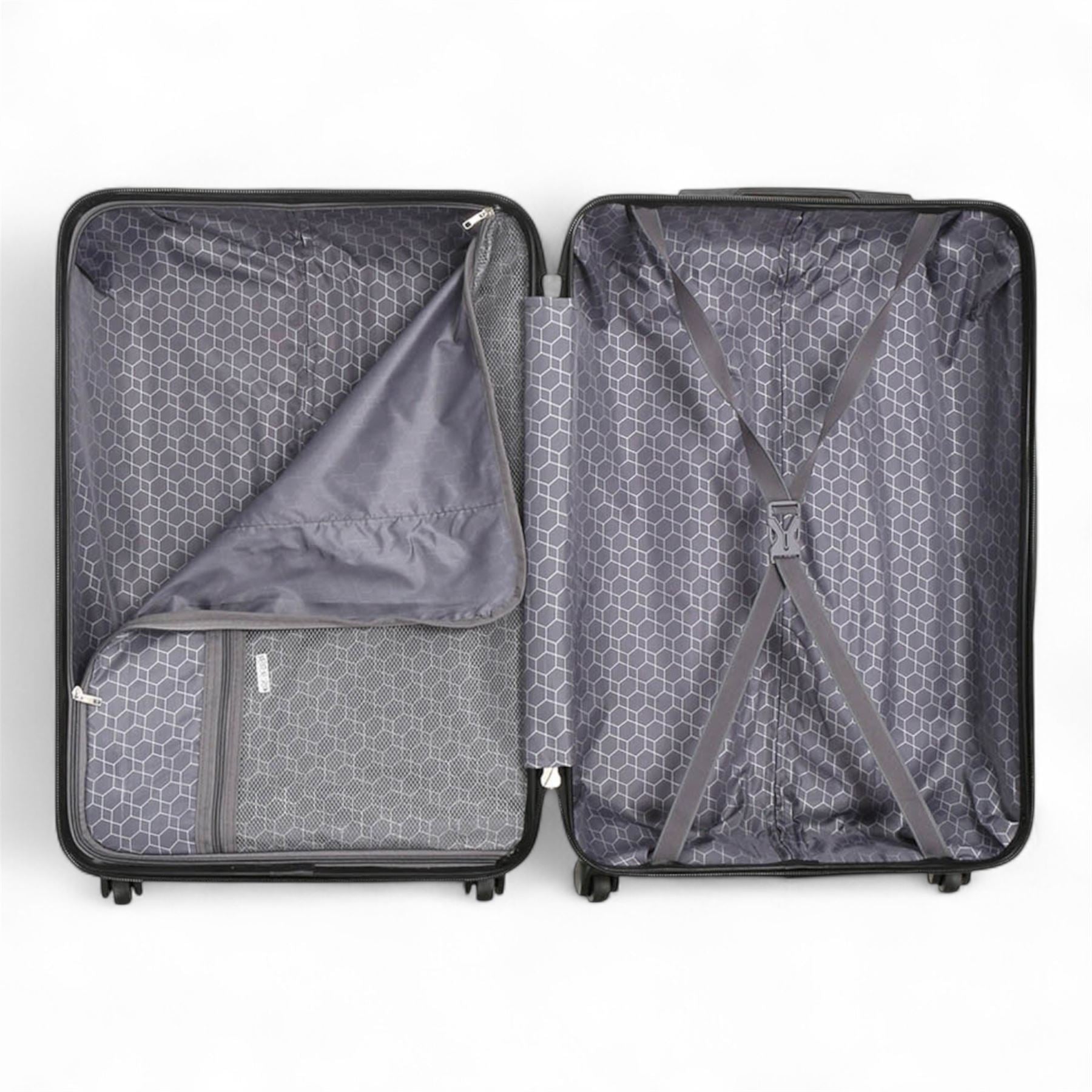 Hardshell Luggage Set 8 Spinner Wheels Suitcase