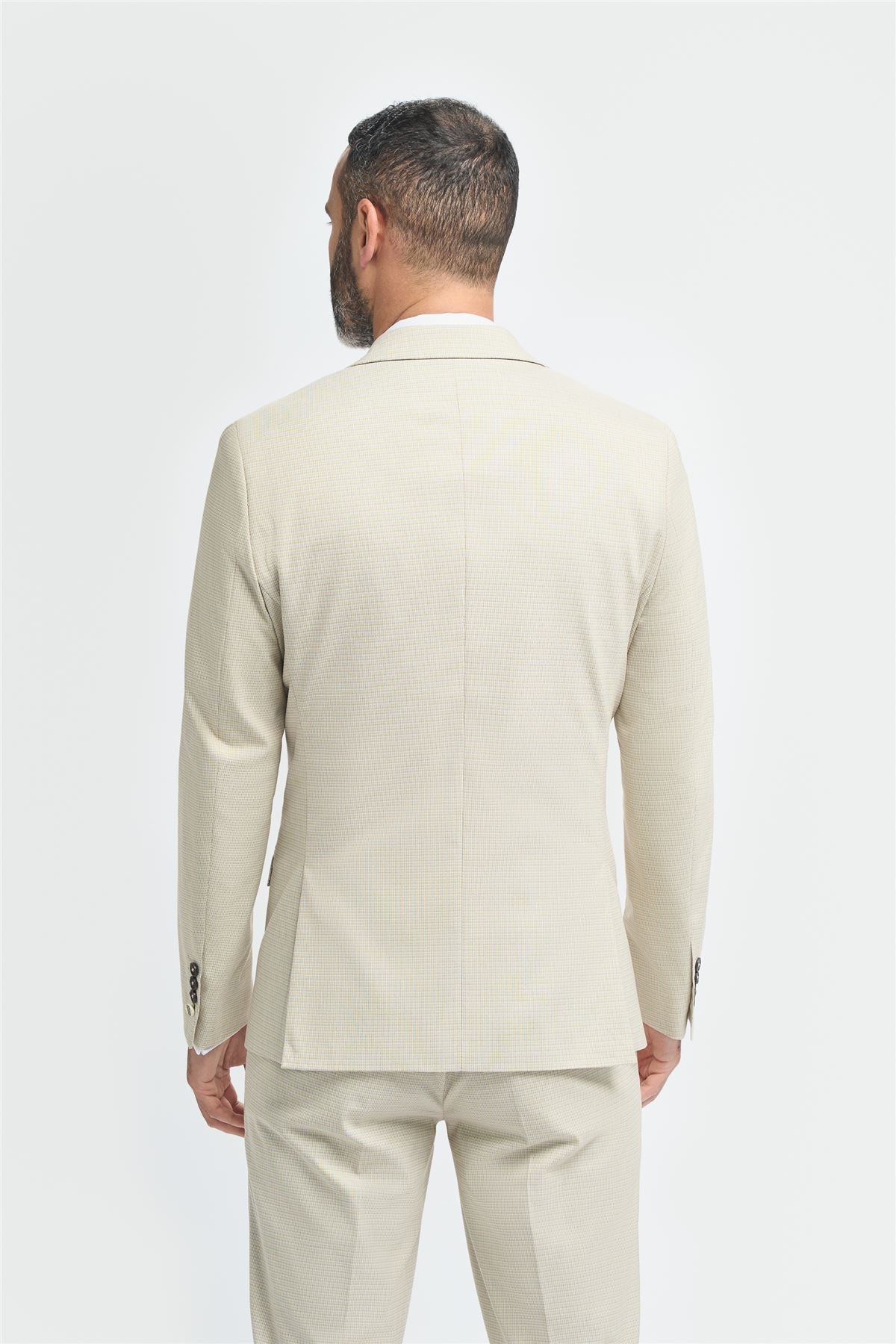 Hampton - Men's Beige Blazer