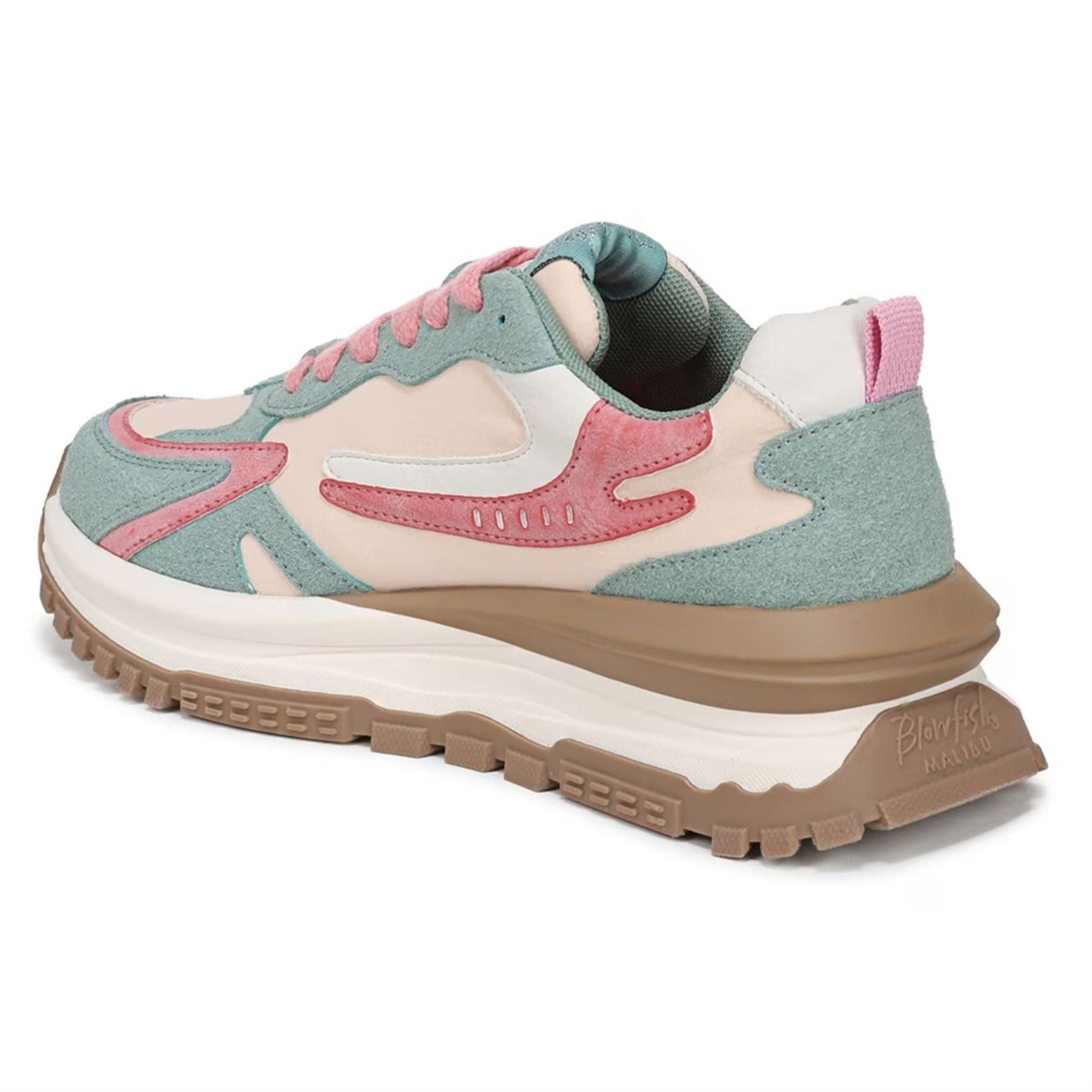 Leo - Women's Watermelon Retro Lace-Up Sneakers