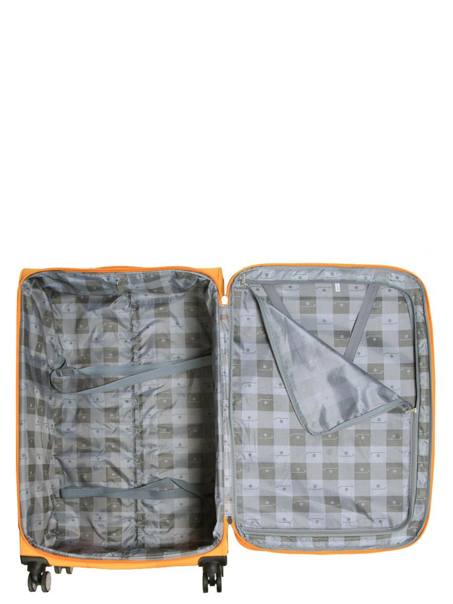 Soft Suitcase Dual 4-Wheel Spinners Expandable Luggage