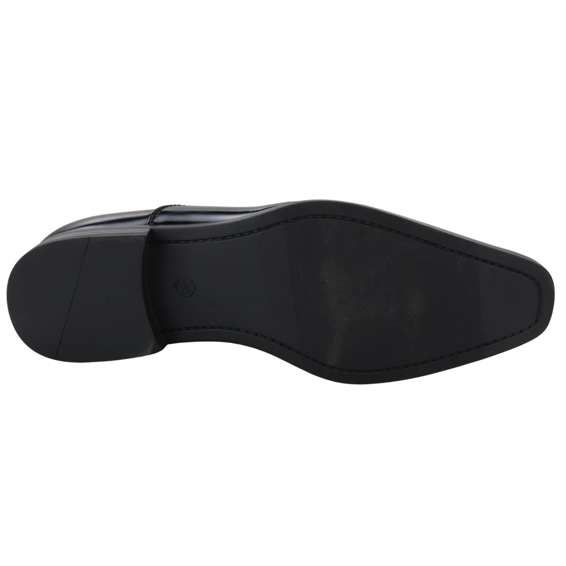 Mens Smart Formal Patent Oxford Shoes Shiny Laced Classic Round Toe Dress - Knighthood Store