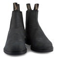 Blundstone 1308 Rustic Black Leather Chiesel Toe Chelsea Boot - Knighthood Store