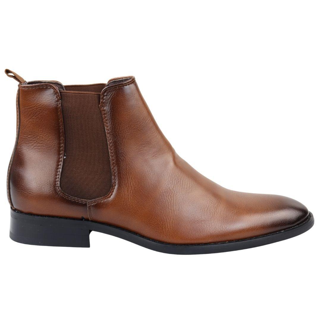Men's Chelsea Slip On Ankle Boots - Knighthood Store