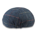 Men's Duckbill Cap Wool Blend Tweed Herringbone Check Gatsby Peaked Ivy 6 Panel Hat - Knighthood Store