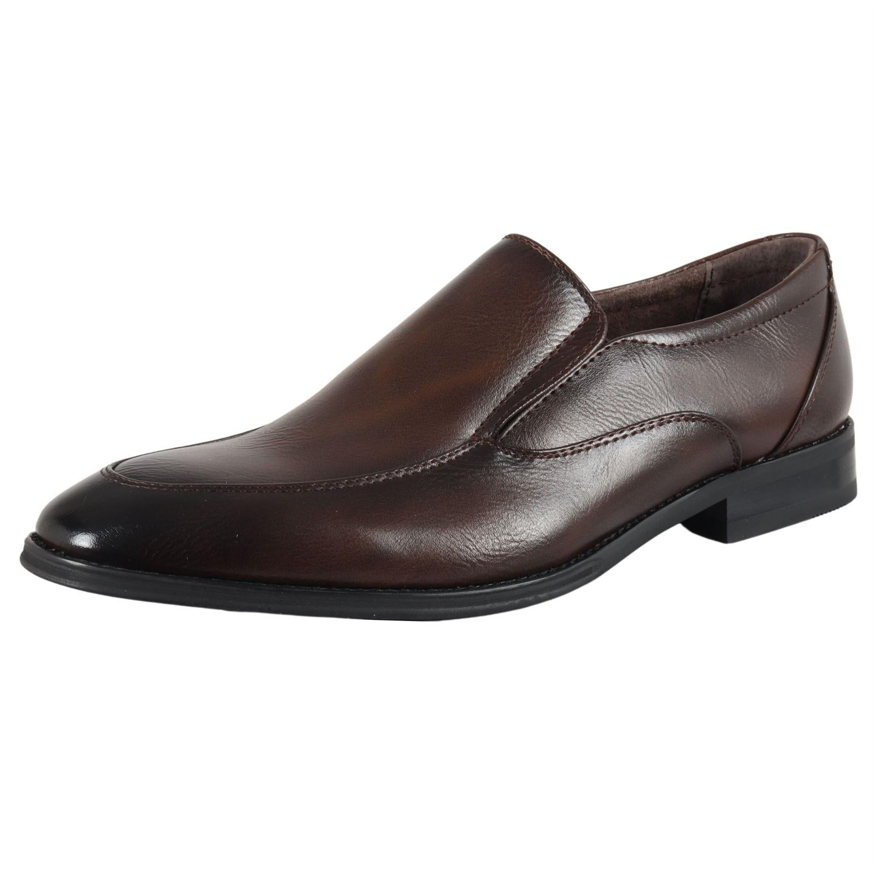Men's Loafers Shoes Leather Lined Slip-On Formal Shoe