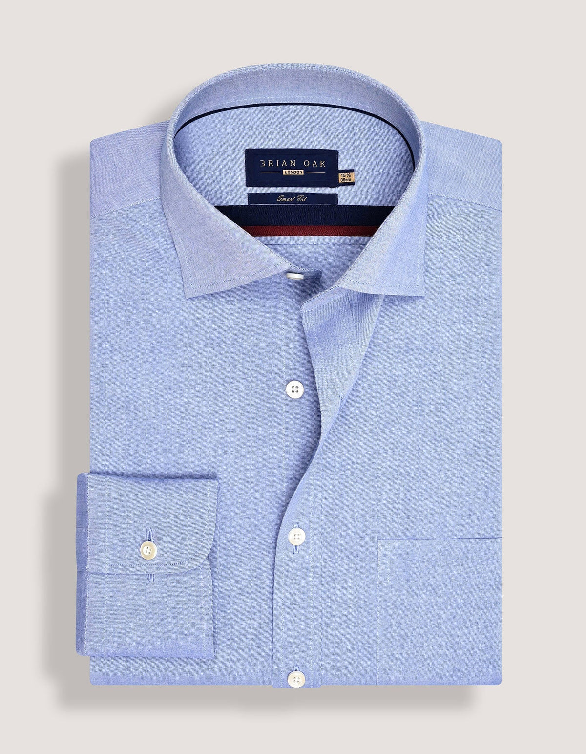Men's Light Blue Oxford Dress Shirt