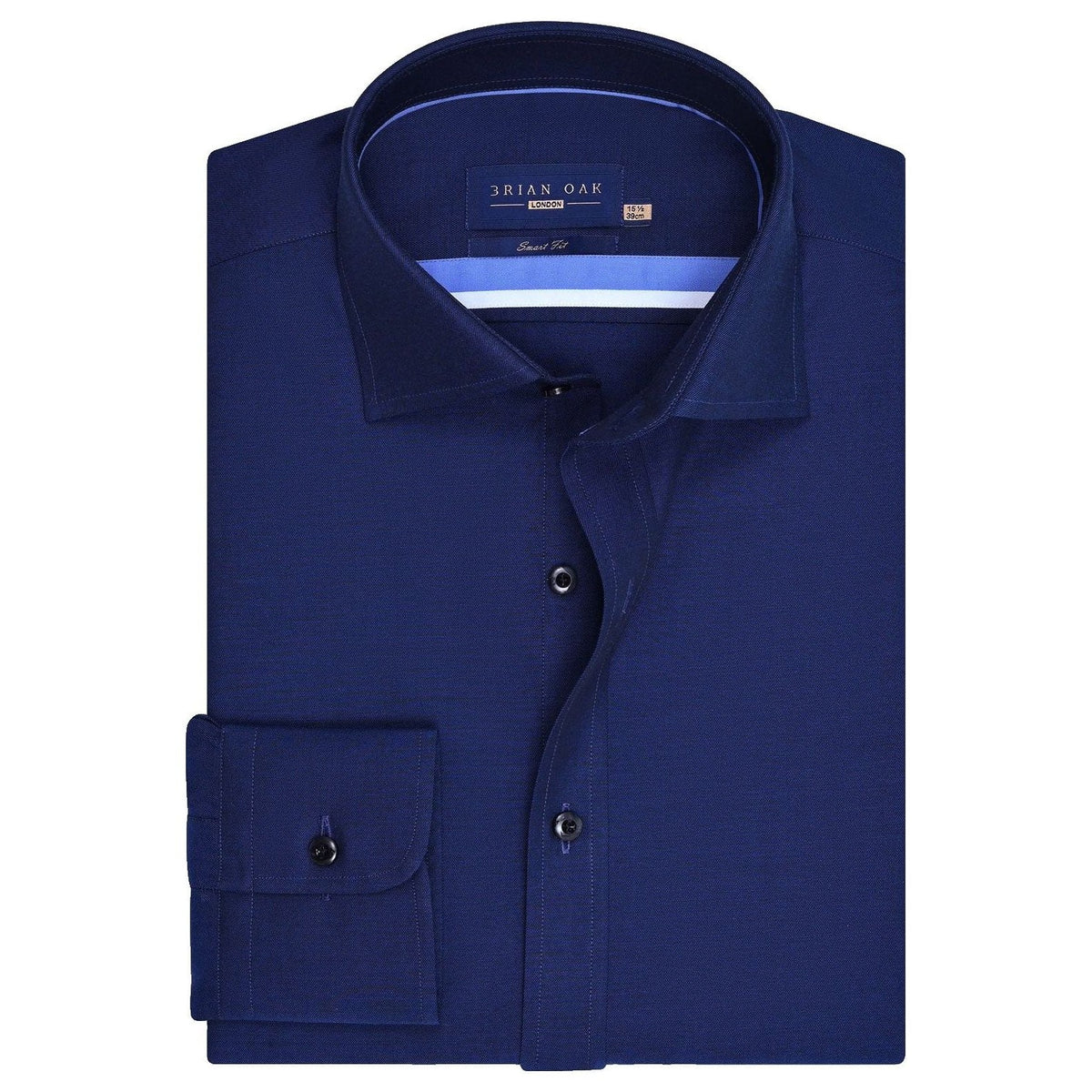 Men's Smart Fit Royal Blue Dress Shirt