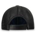 Mens Womens Unisex Real Leather Black Napa Soft Baseball Cap Hat Free Size - Knighthood Store