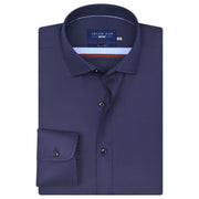 Men's Navy Twill Smart Fit Dress Shirt