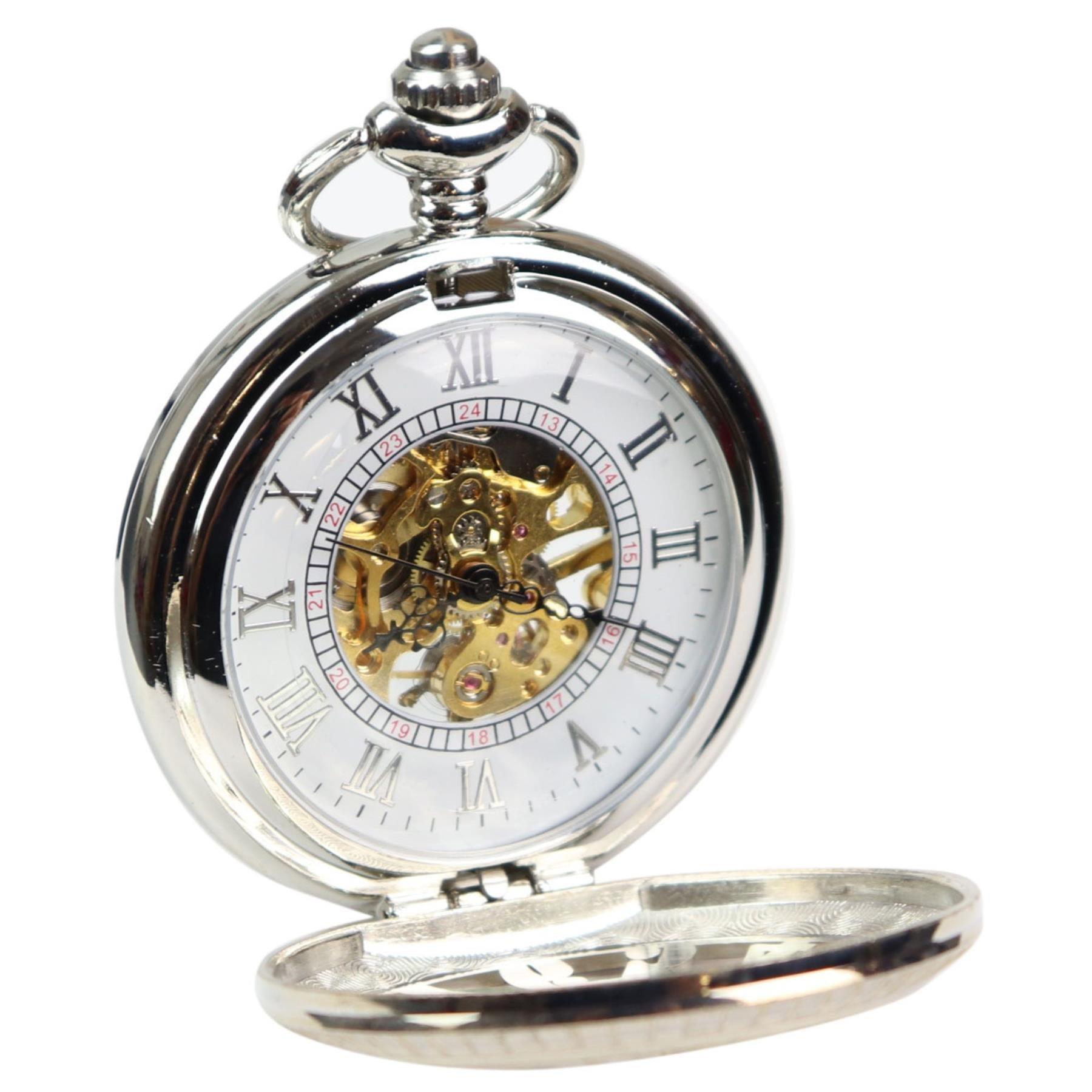 Automatic Mechanical 1920's Blinders Pocket Watch Vintage Retro - Knighthood Store