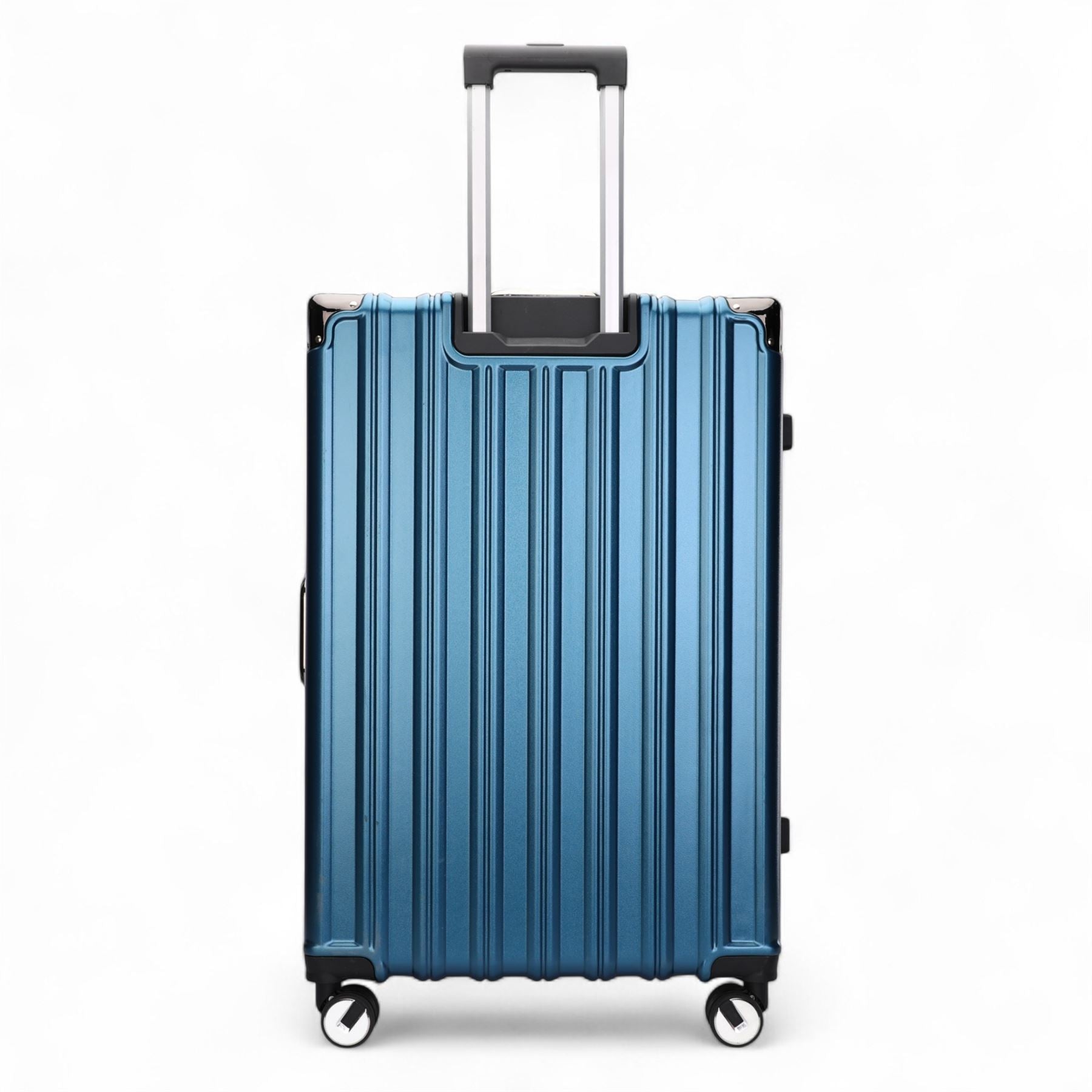 Robust Hard Shell Luggage 8 Wheel Suitcase Set