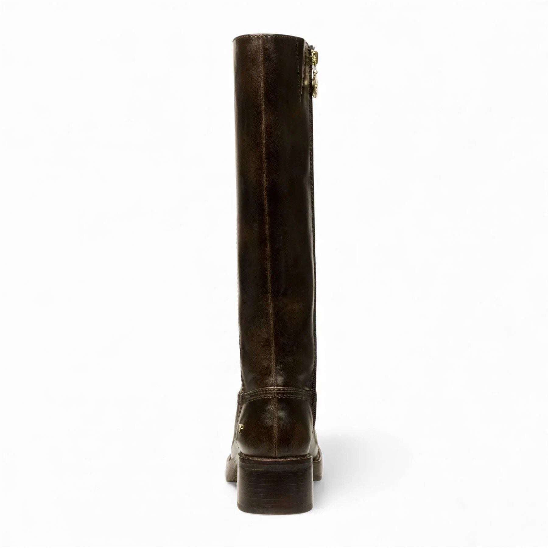 Technique - Women's Brown Faux Leather Knee-High Boots