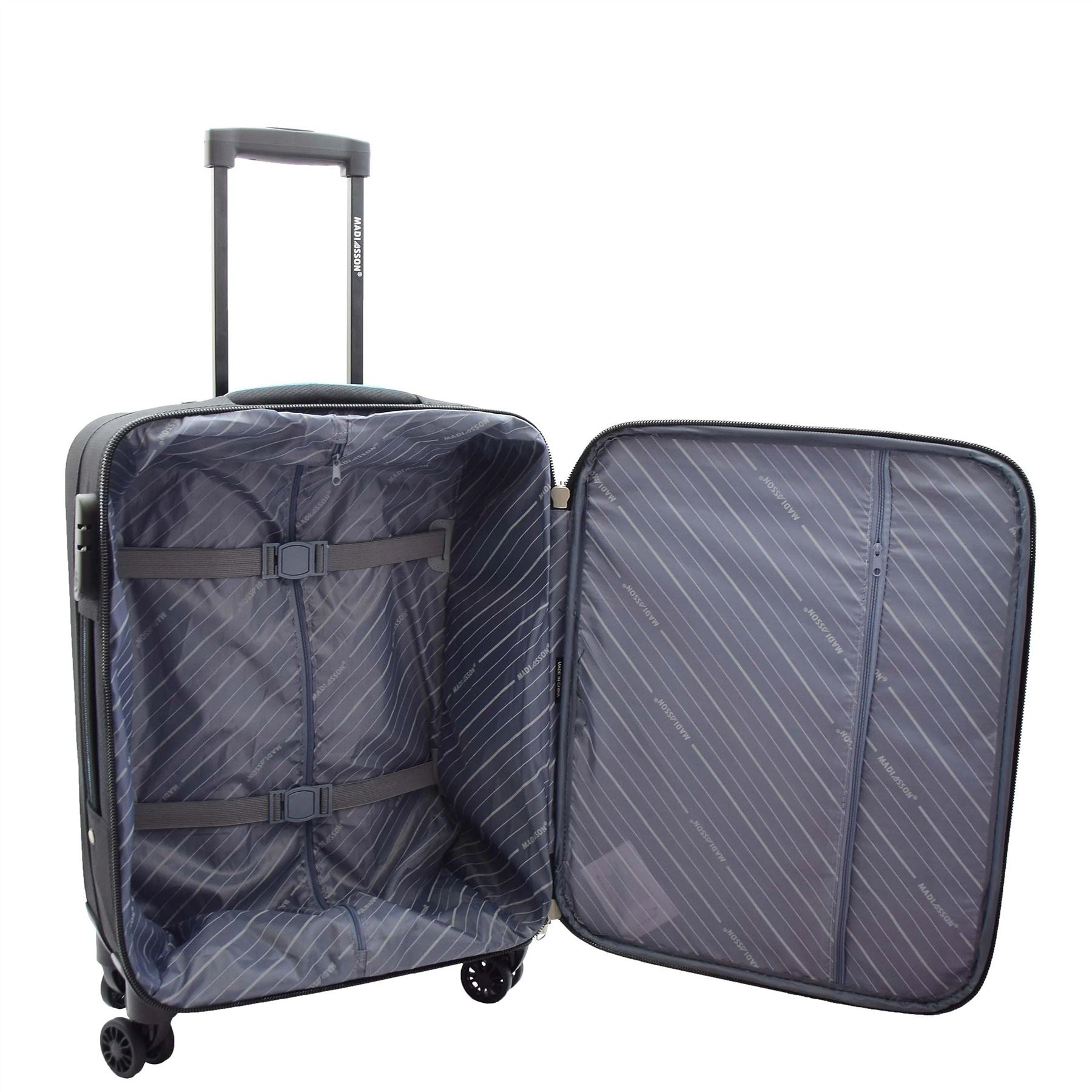 Lightweight Suitcase 4 Spinner Wheels Expandable Luggage