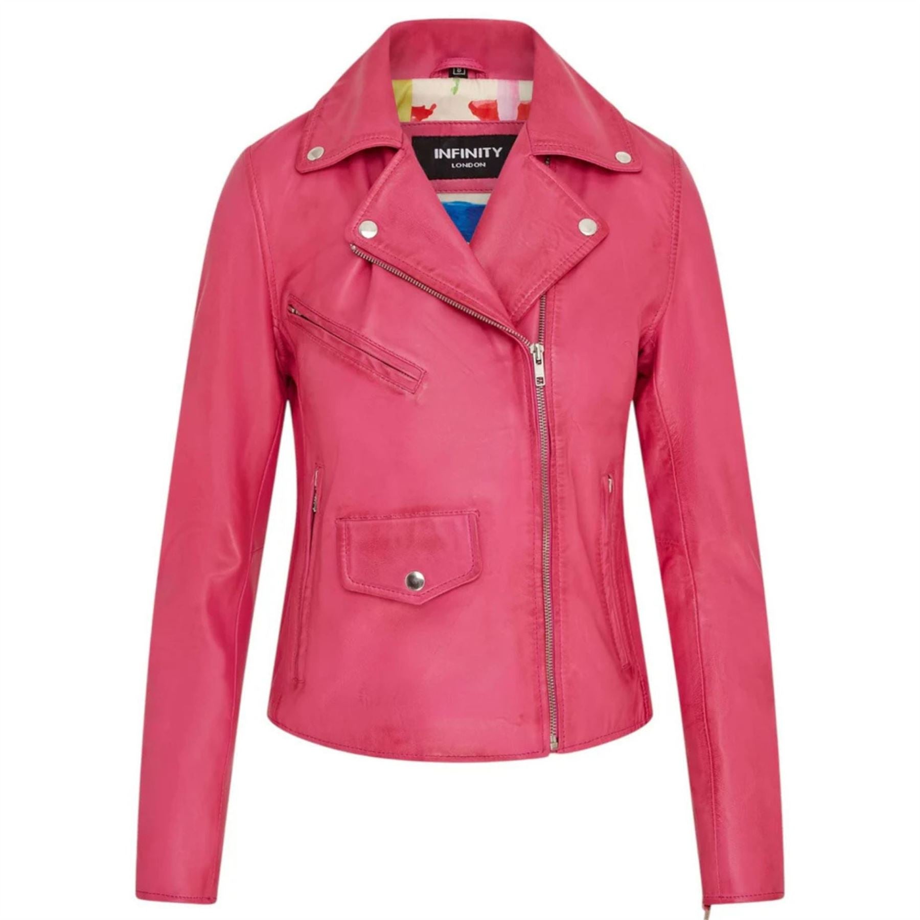 Women's Real Leather Brando Style Biker Jacket