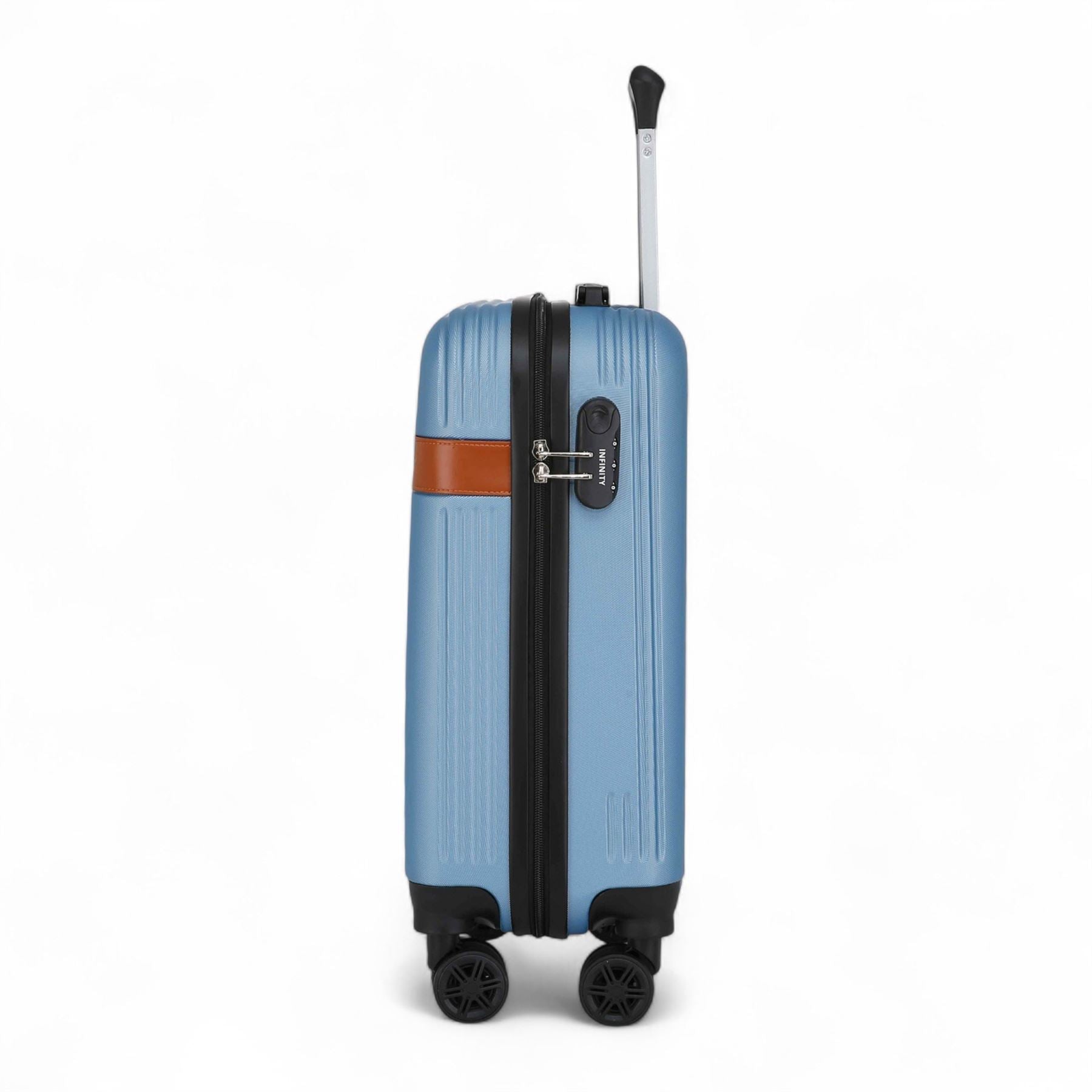 Hard Shell Classic 4-Wheel Luggage Suitcase Set