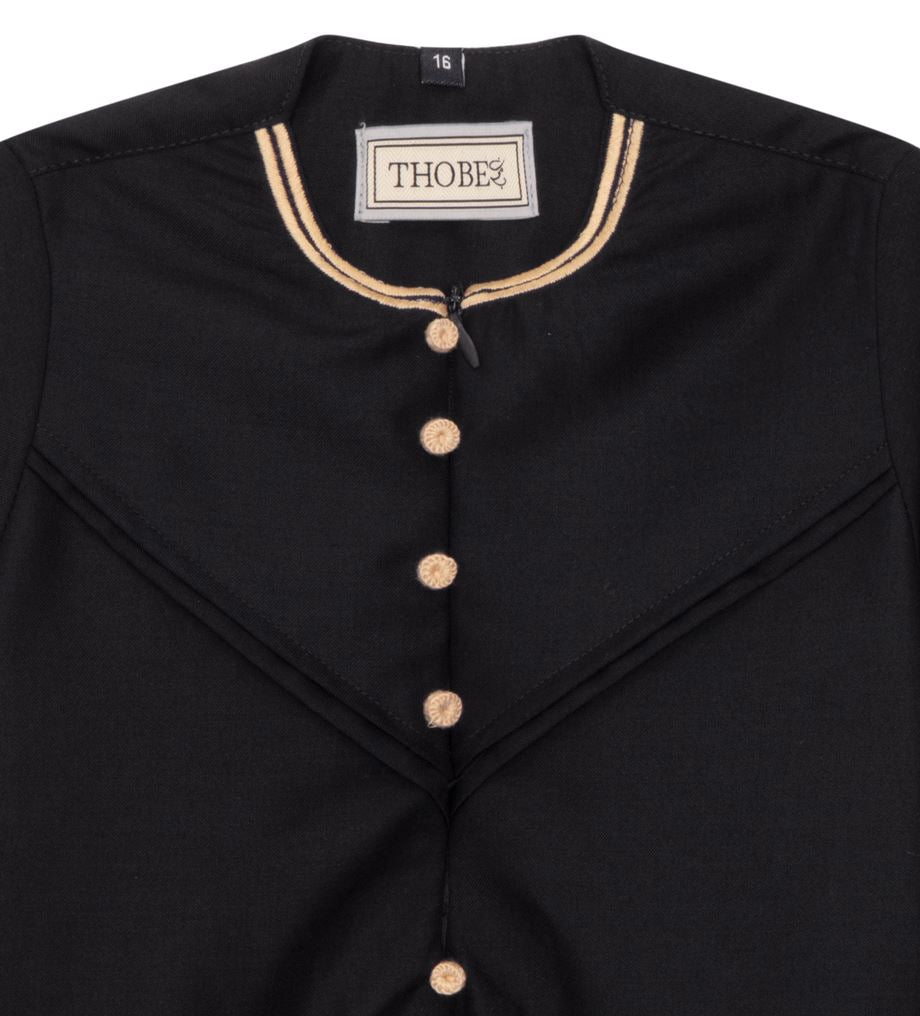 Baby Toddler Romper Thobe Emirati Omani Islamic Eid Clothing Arab Gold Embroidery