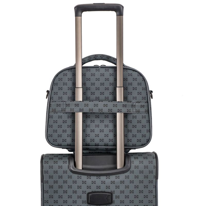 Soft Expandable Waterproof PVC Lightweight Travel Suitcase