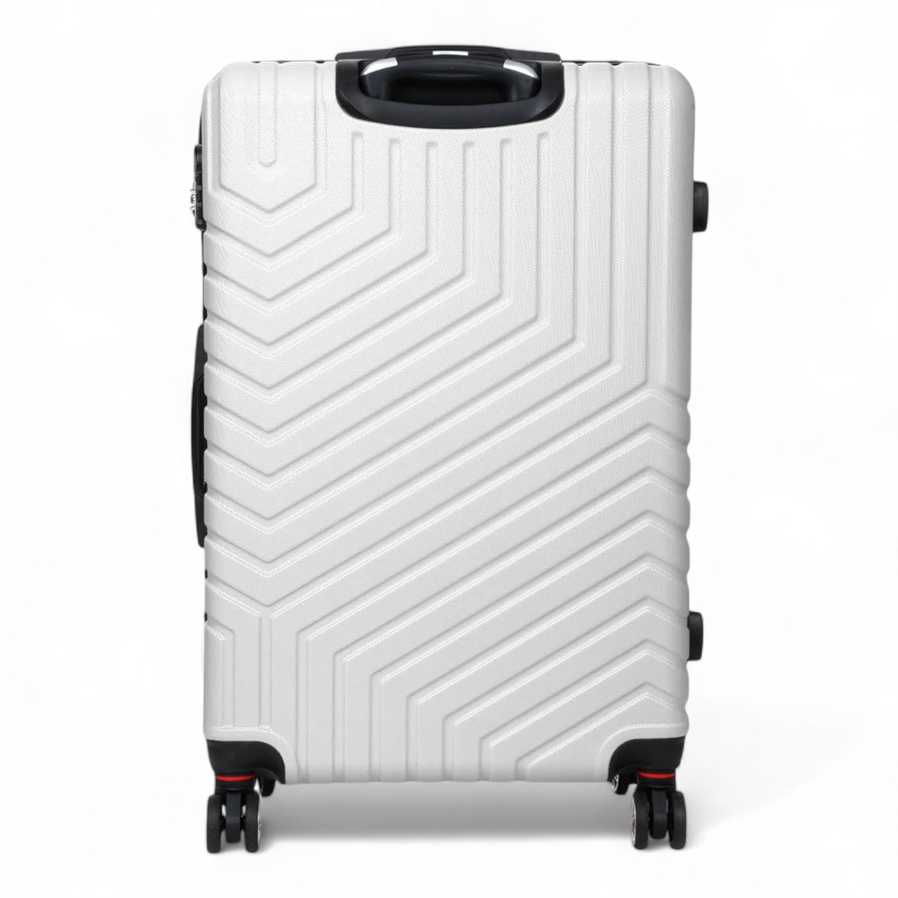 Hard Shell Luggage Set 8 Spinner Wheels ABS Suitcase