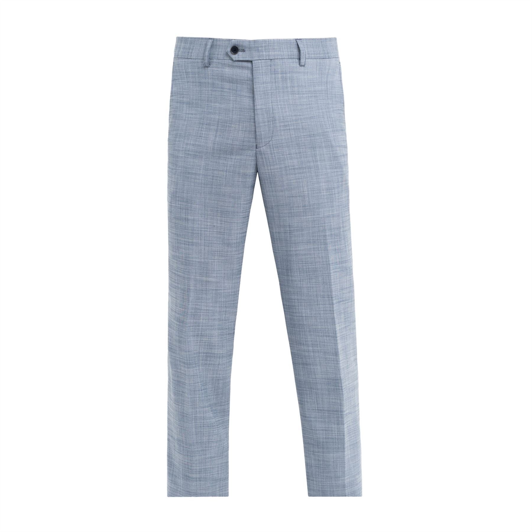 Camden - Men's Blue Check Trousers