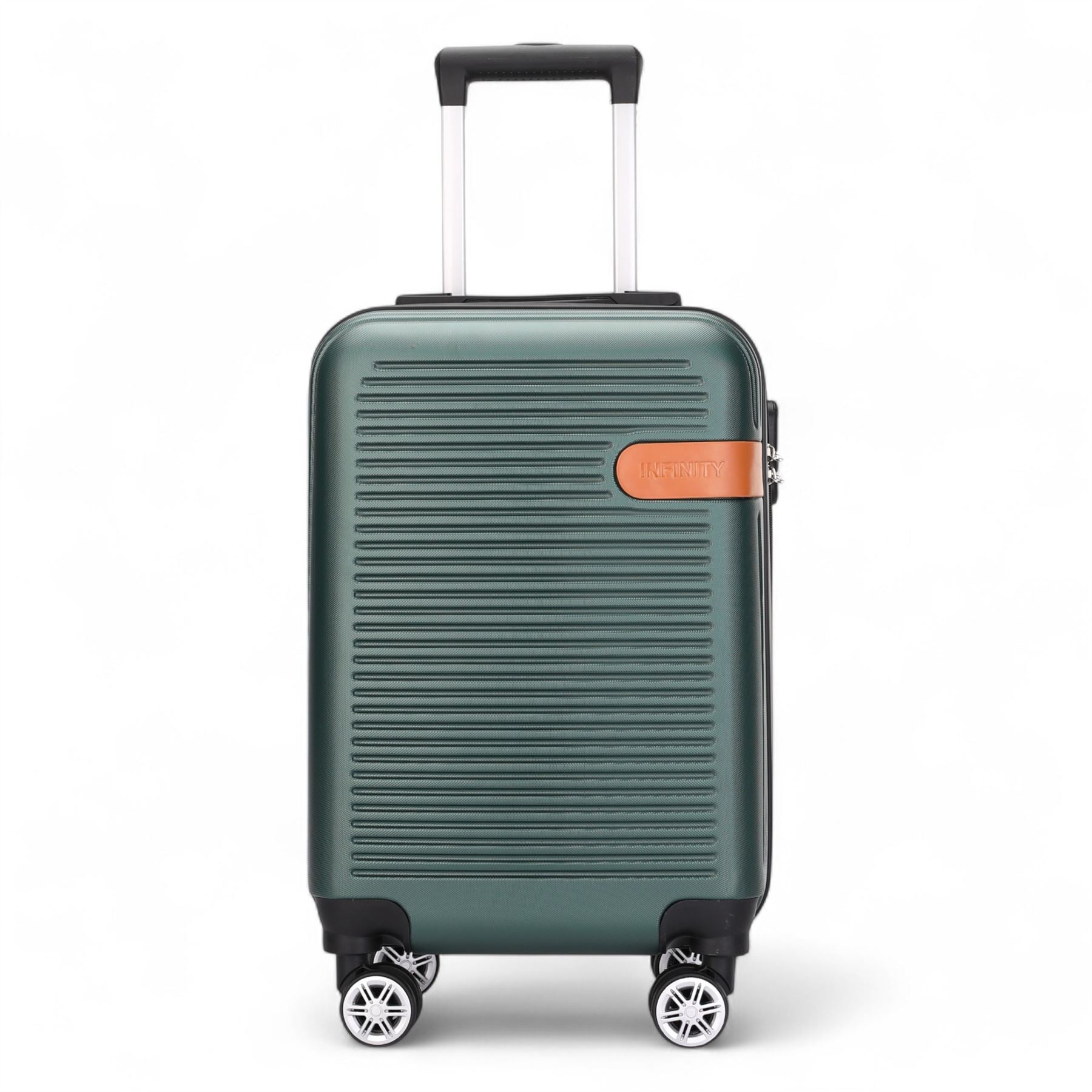 Hard Shell Classic 4-Wheel Luggage Suitcase Set