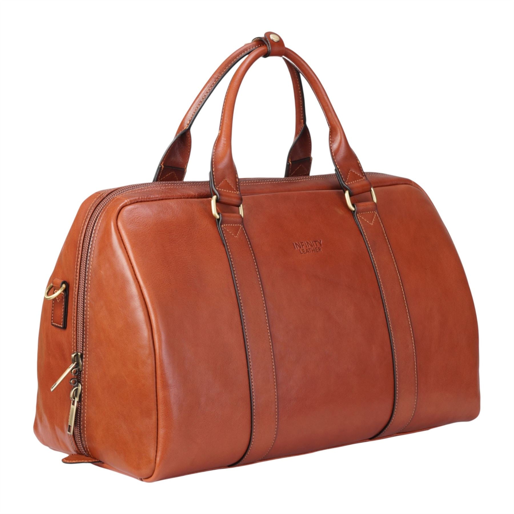 Atlas - Genuine Leather Vintage Duffle Bag