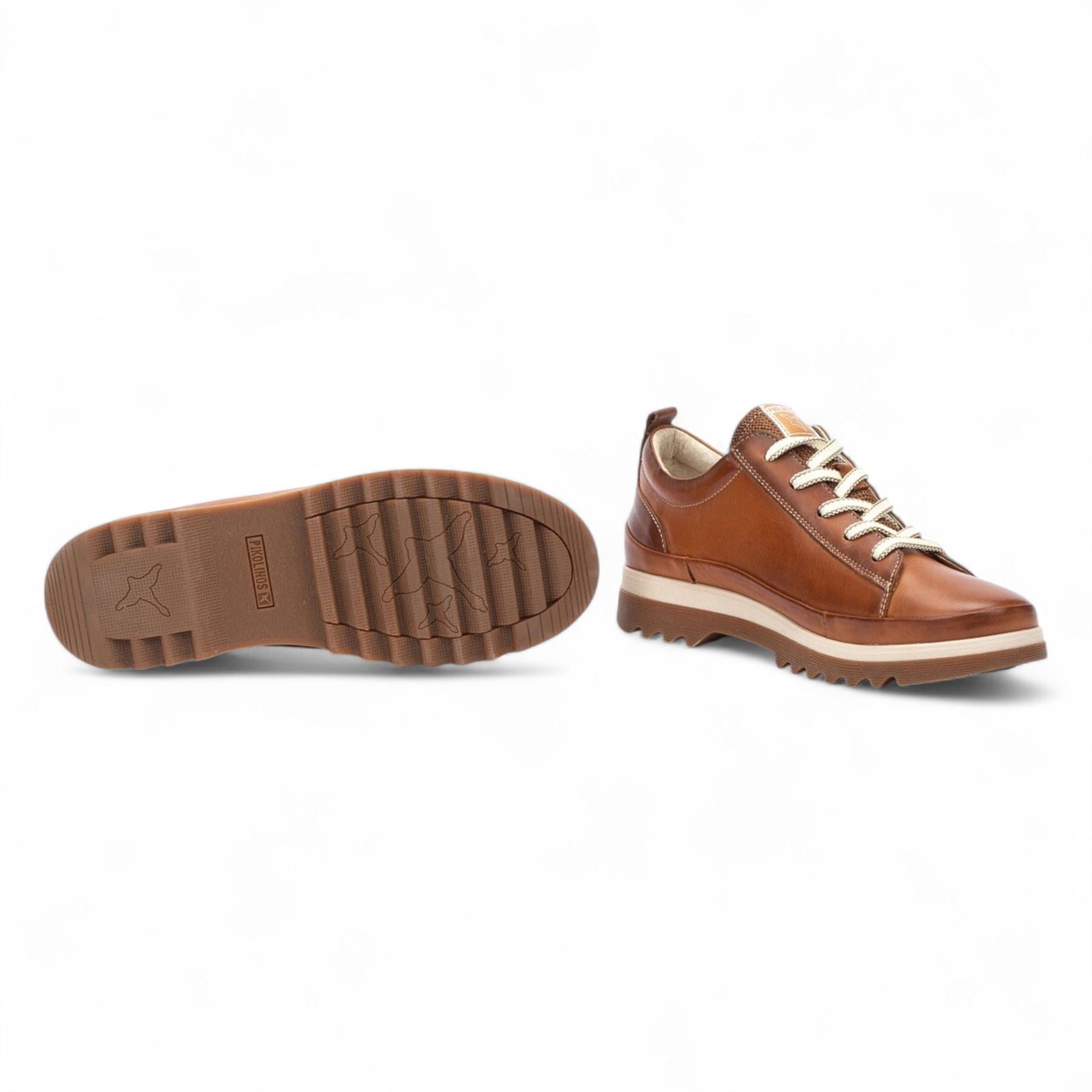 Vigo - Women’s Brandy Brown Leather Sneakers