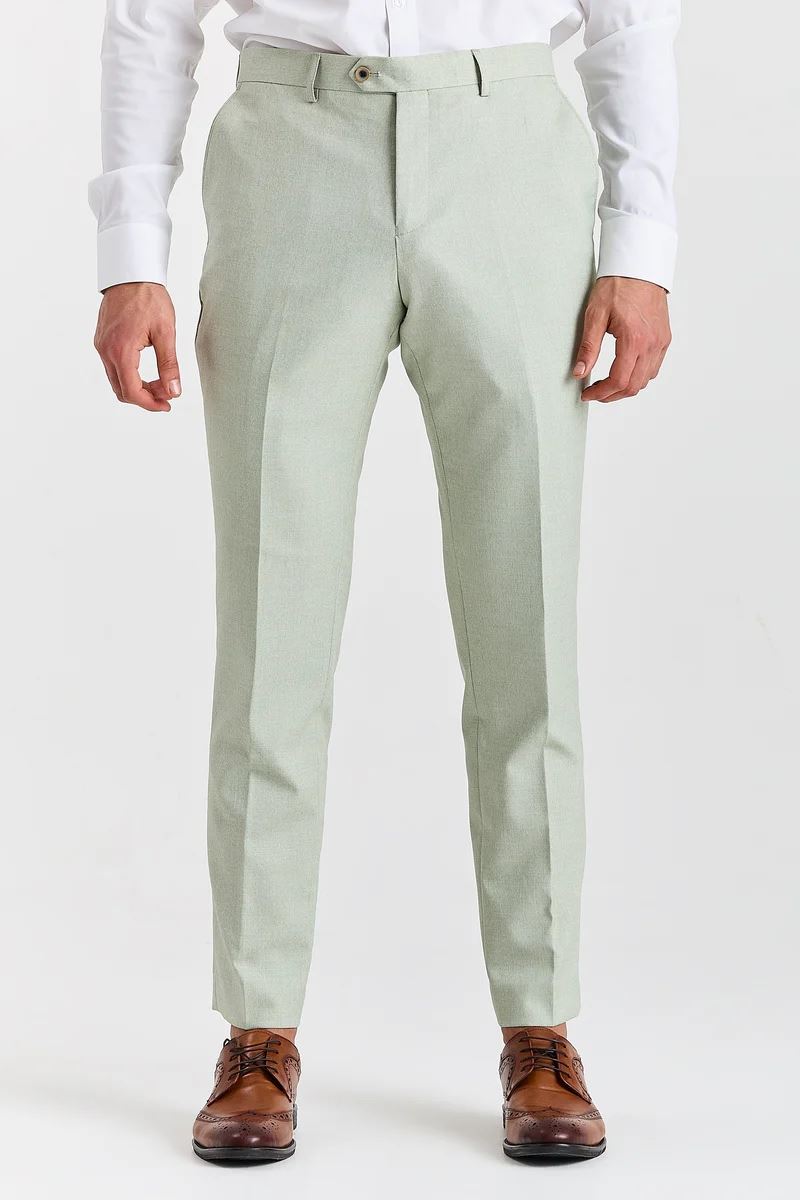 Belmont - Men's Sage Green 3 Piece Suit