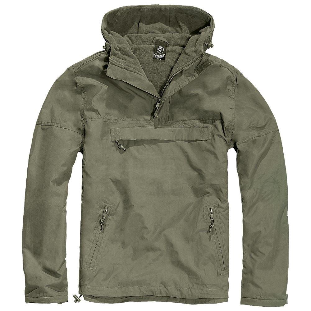 Brandit Men's Windbreaker 3001 Hooded Top Tactical Army Military Combat Fishing - Knighthood Store