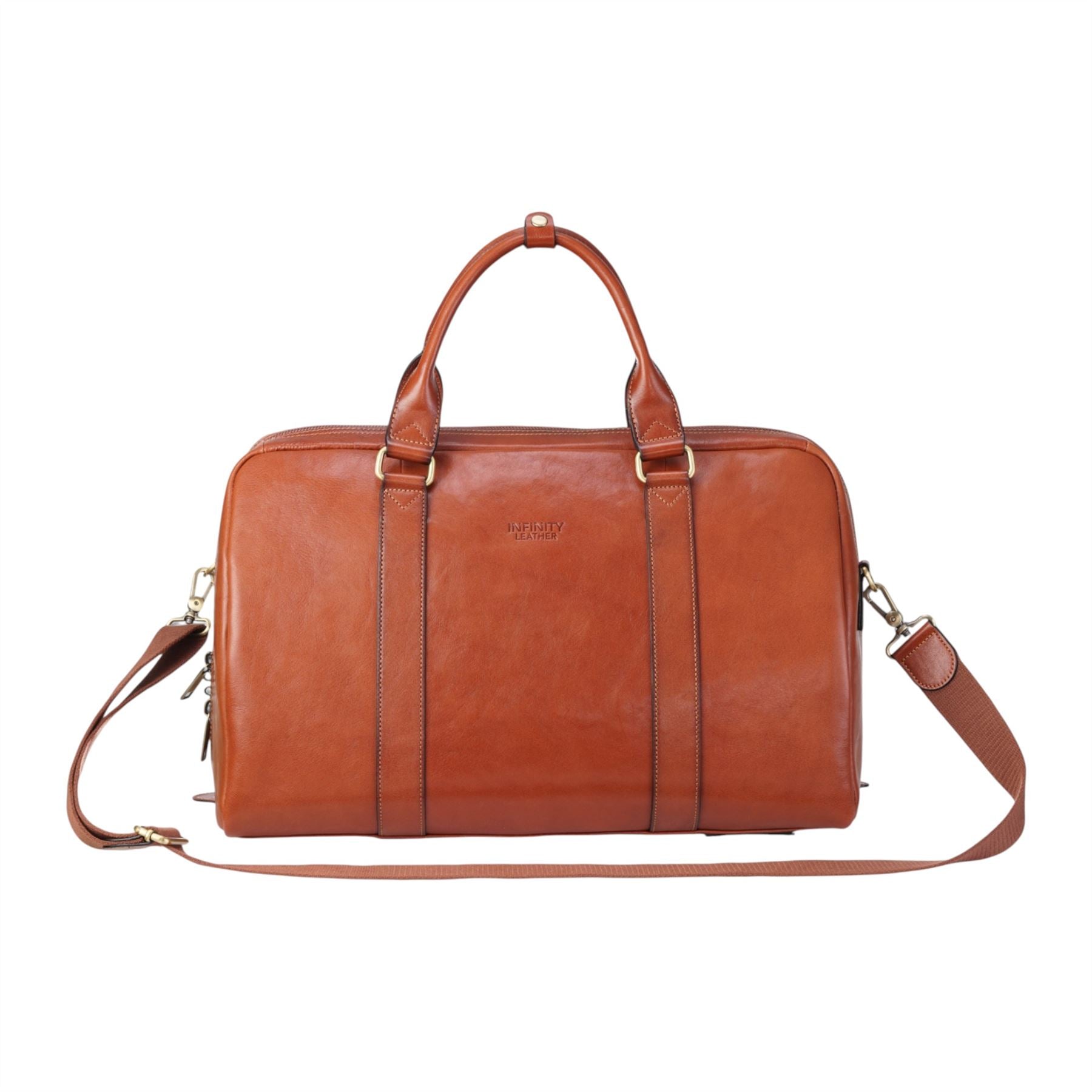 Atlas - Genuine Leather Vintage Duffle Bag