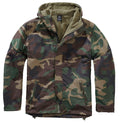 Brandit 3167 Windbreaker Zipped Hooded Jacket Military Army Jacket Camo - Knighthood Store