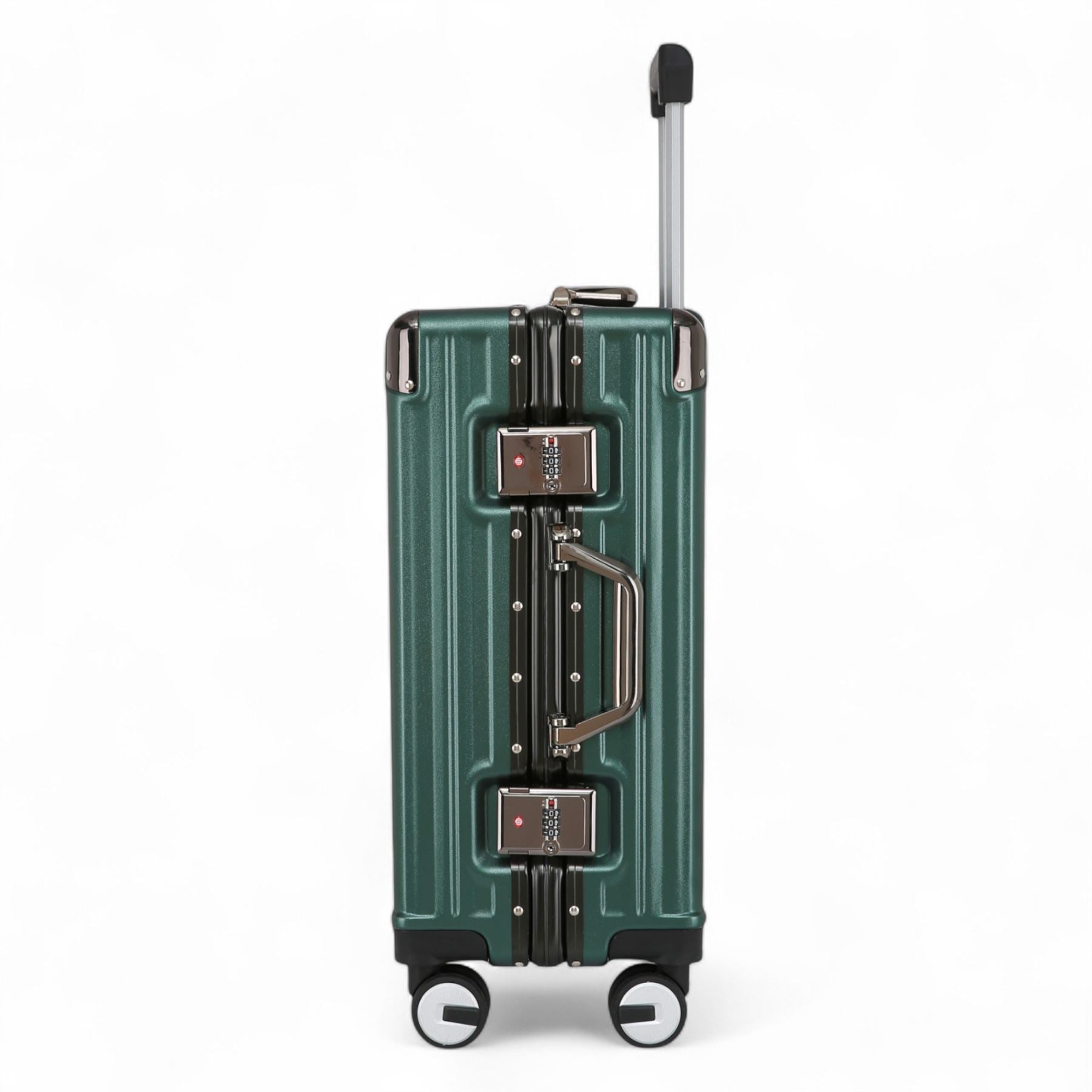 Robust Hard Shell Luggage 8 Wheel Suitcase Set