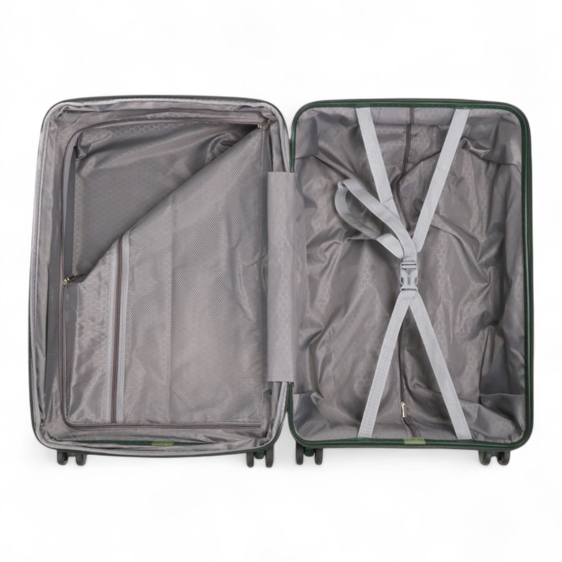 Lightweight 8 Spinner Wheels Expandable Hard Shell Luggage