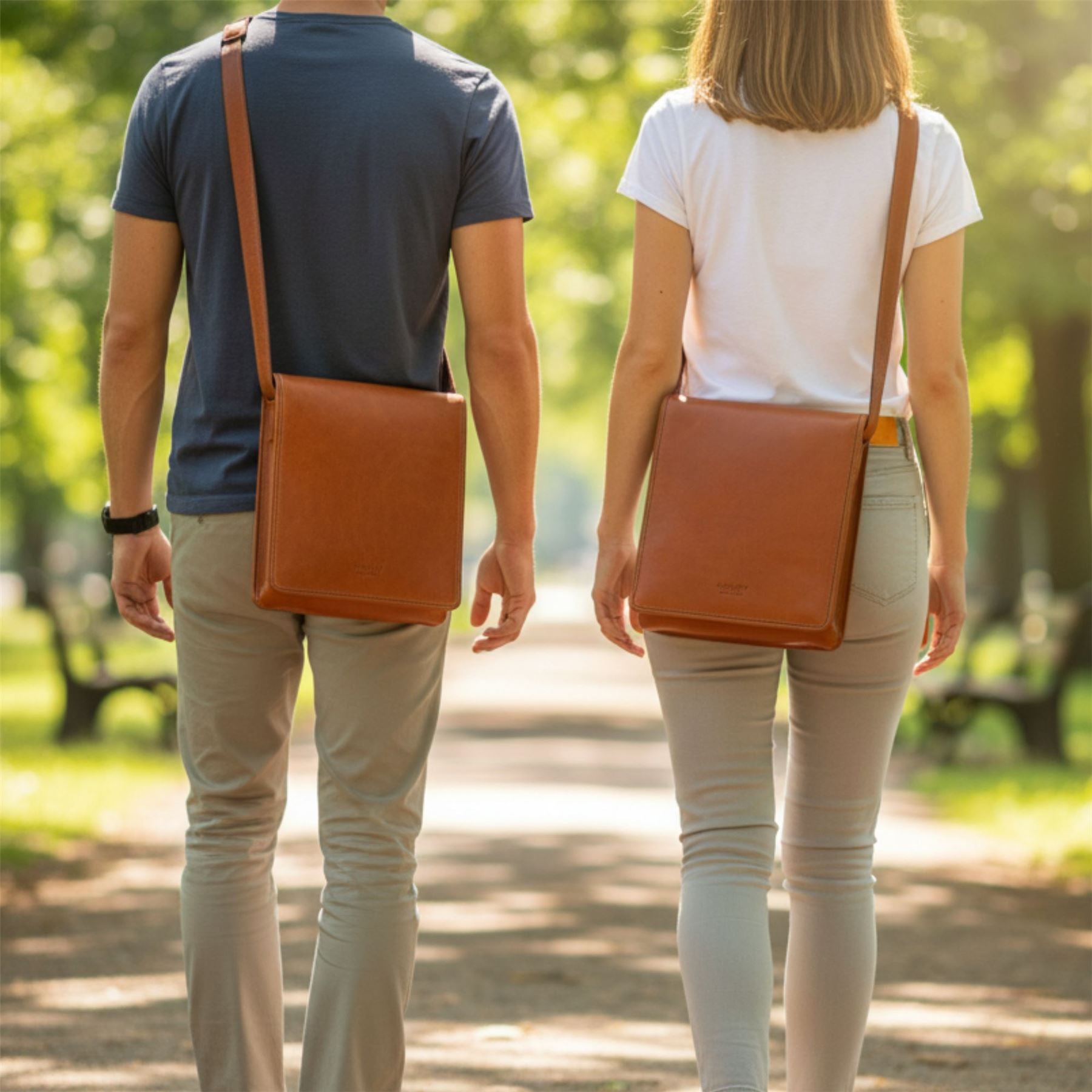 Ranger - Genuine Leather Crossbody Messenger Bag