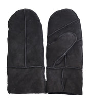 Women’s Premium Suede Leather Shearling Wool Lining Gloves