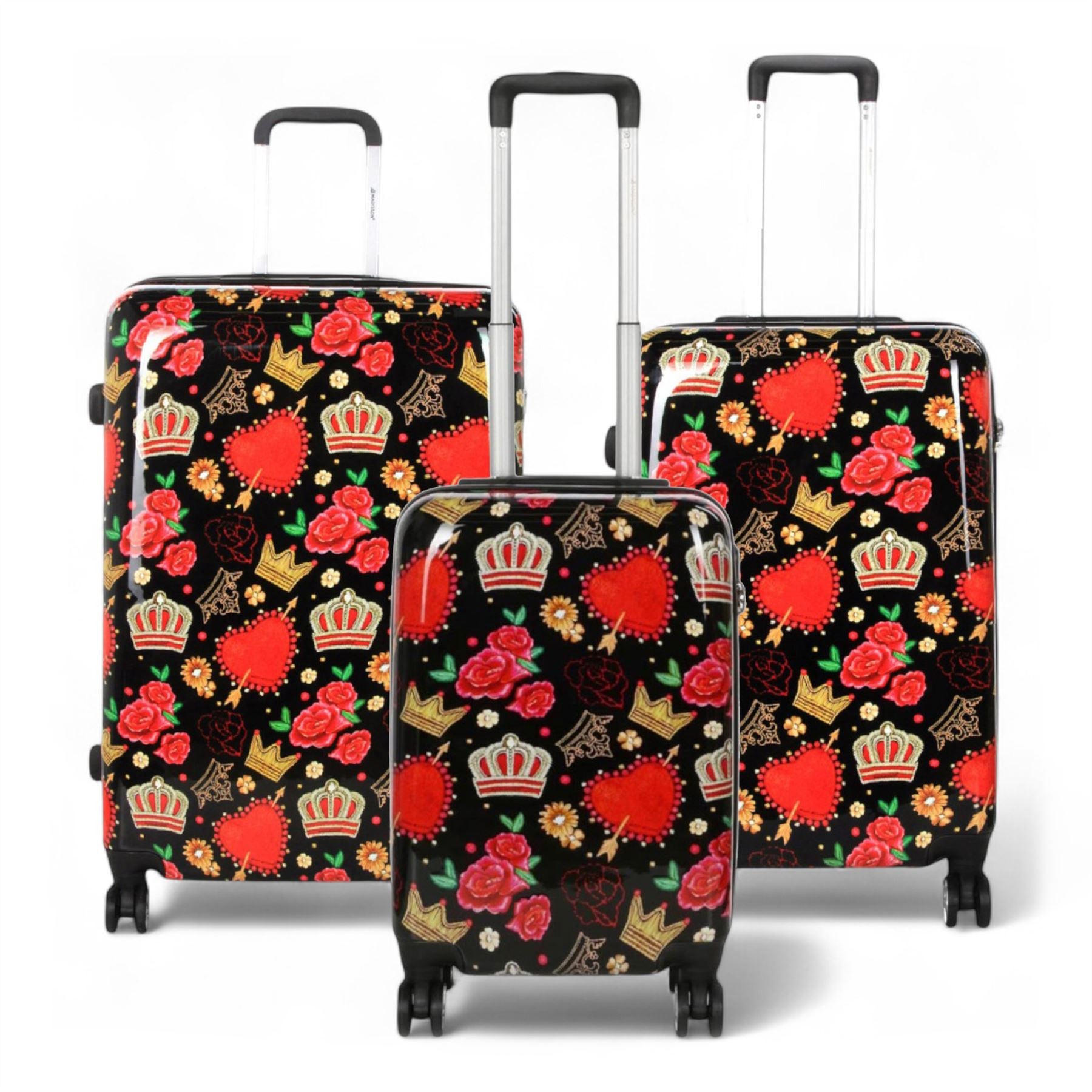 Hard Shell Suitcase Set Dual 4-Wheel Spinner Travel Luggage