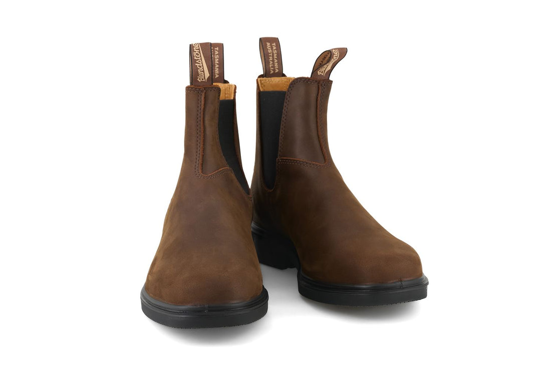 Blundstone 2029 Brown Slip On Chelsea Boots