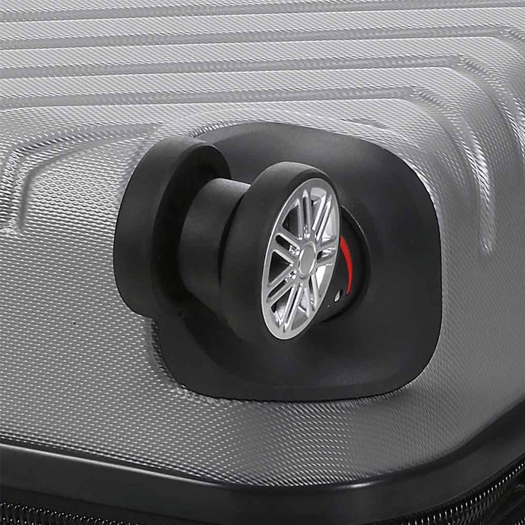 Hard Shell Luggage Set 8 Spinner Wheels ABS Suitcase