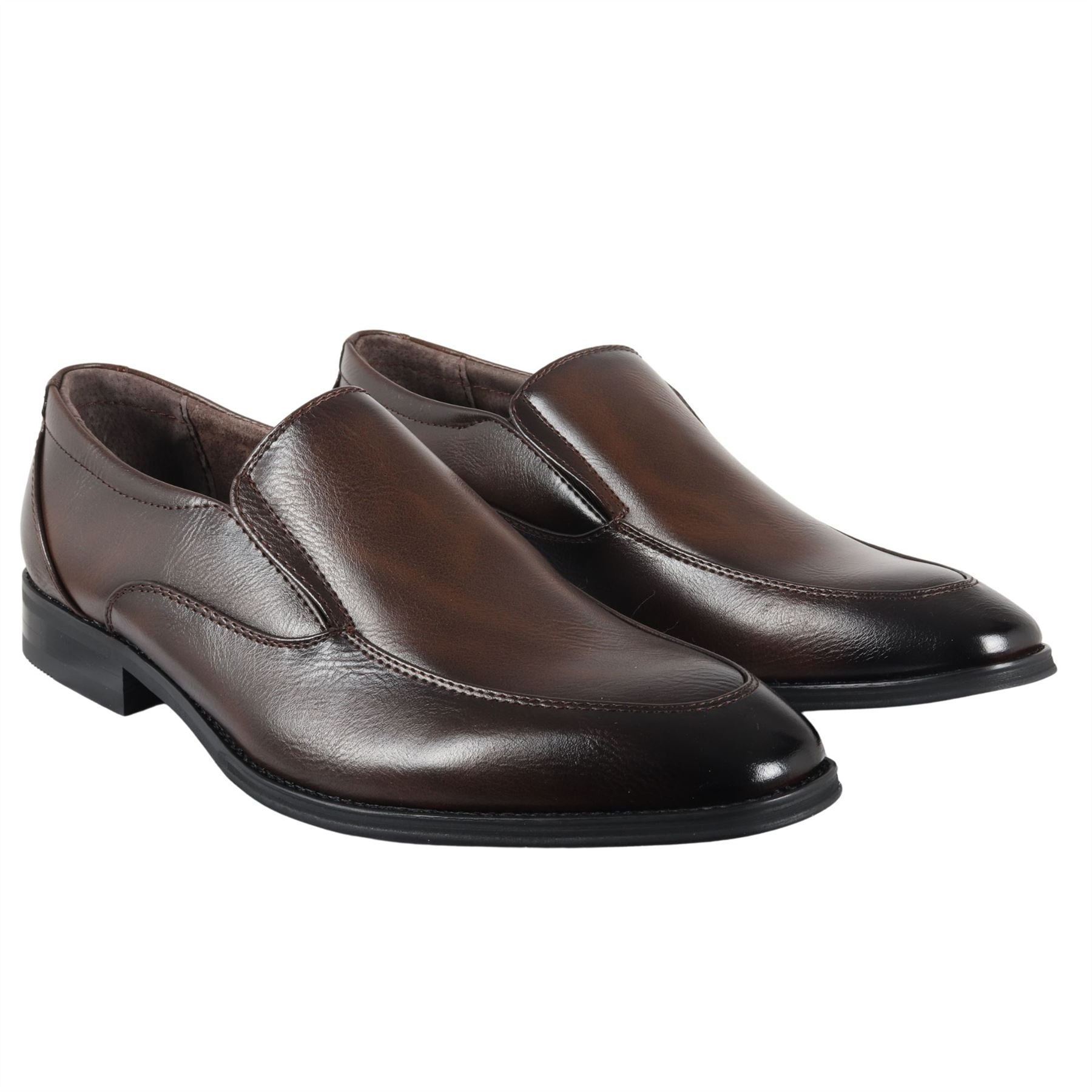 Men's Loafers Shoes Leather Lined Slip-On Formal Shoe