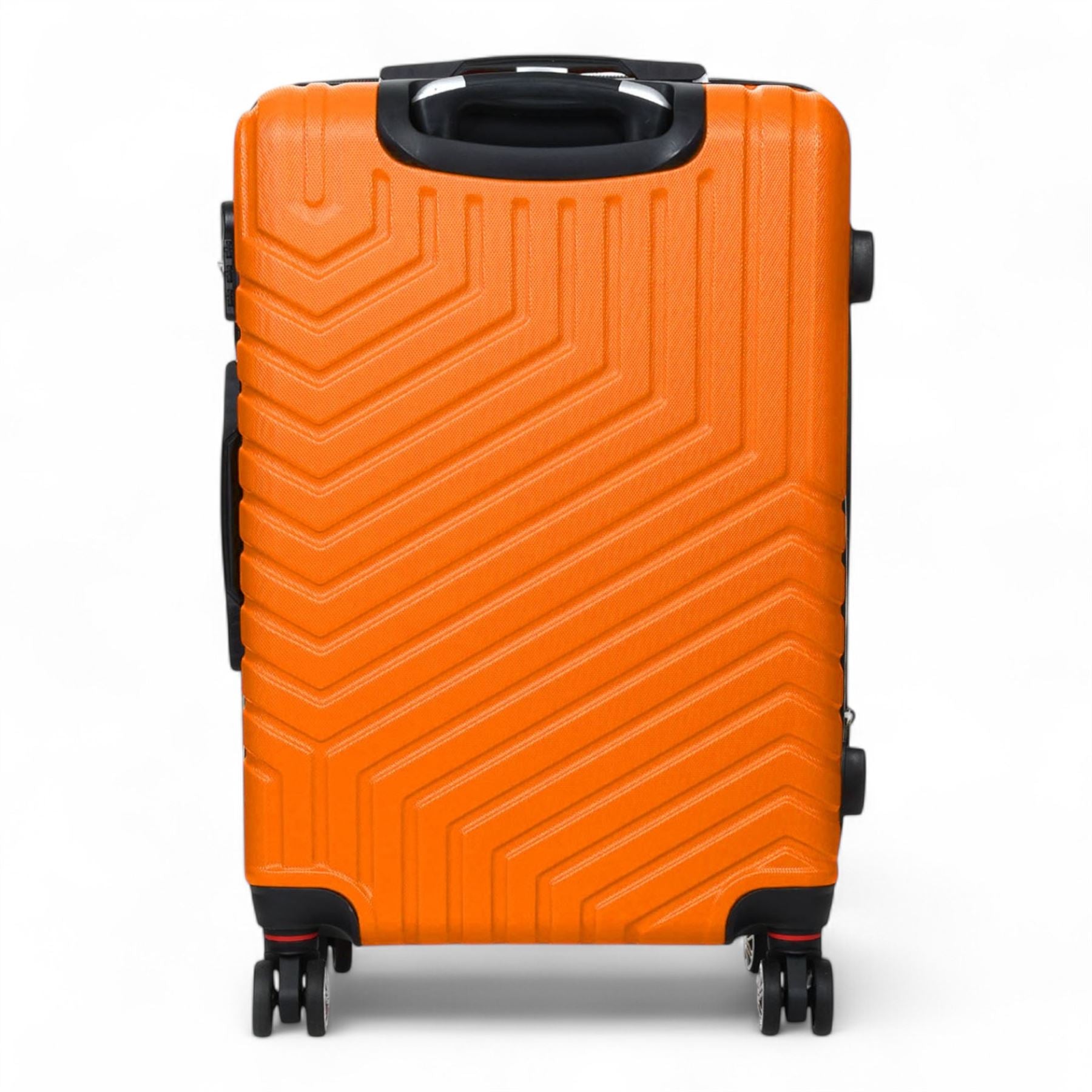 Hard Shell Luggage Set 8 Spinner Wheels ABS Suitcase