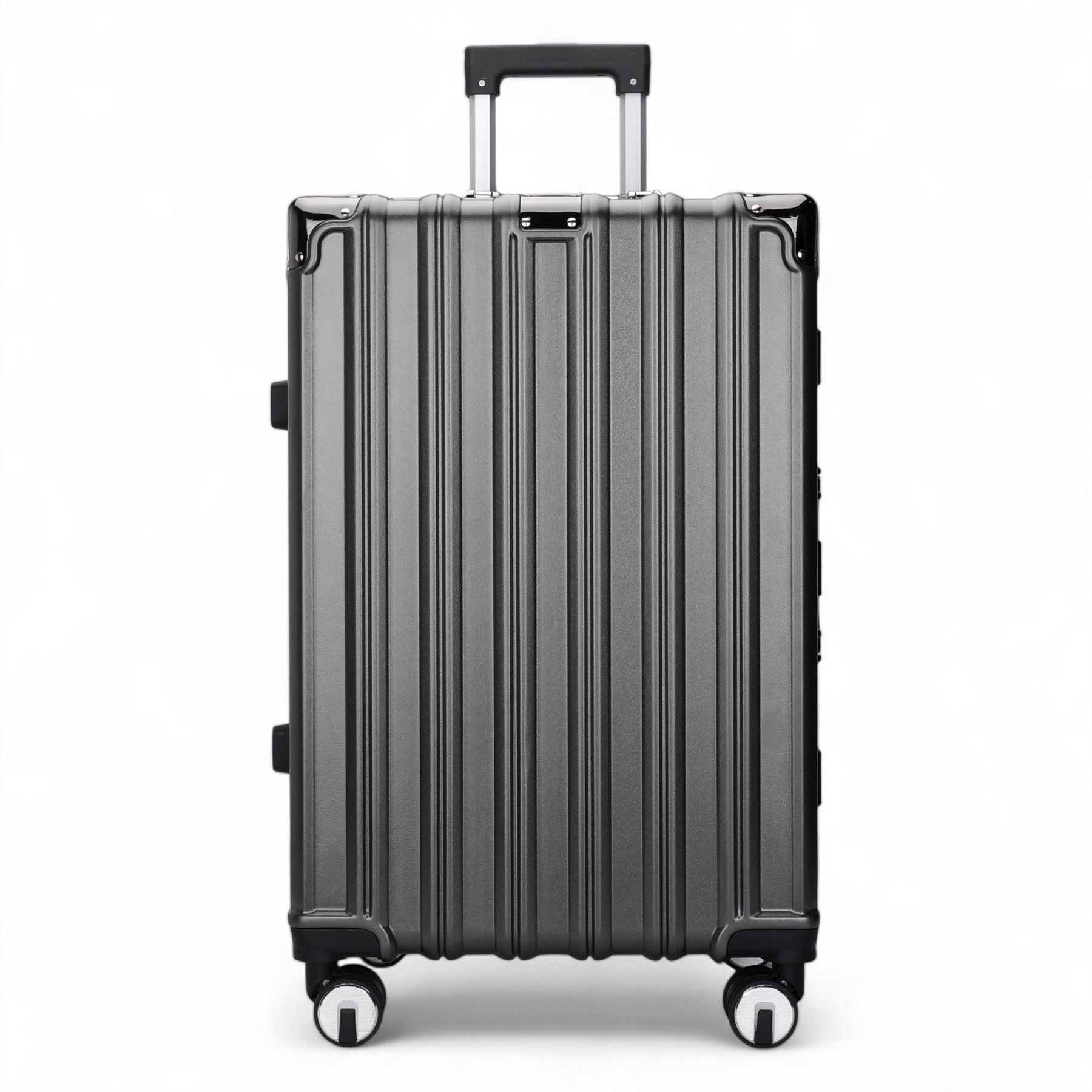 Robust Hard Shell Luggage 8 Wheel Suitcase Set