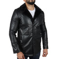 Men's Fur Lining Blazer Coat Jacket Real Leather - Knighthood Store