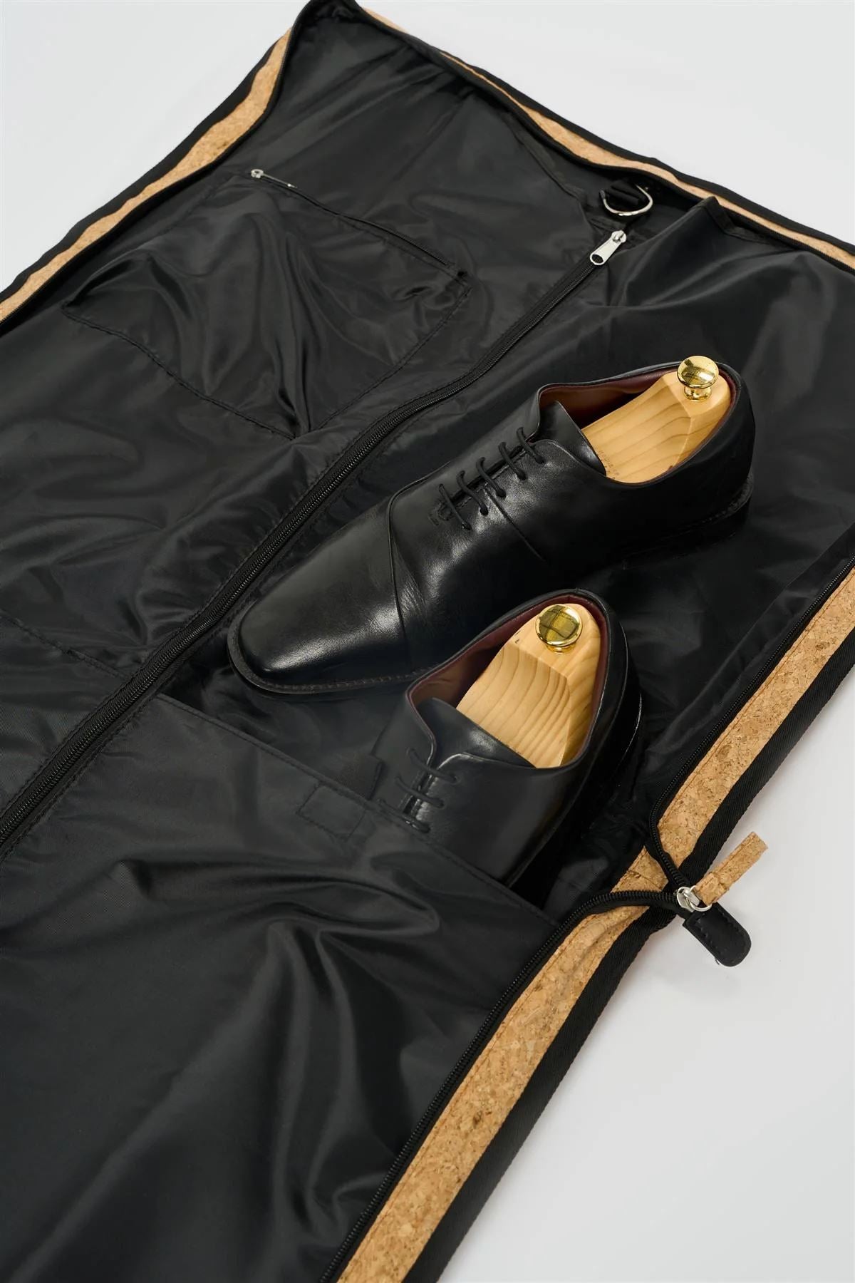 Cork Leather Foldable Suit Bag