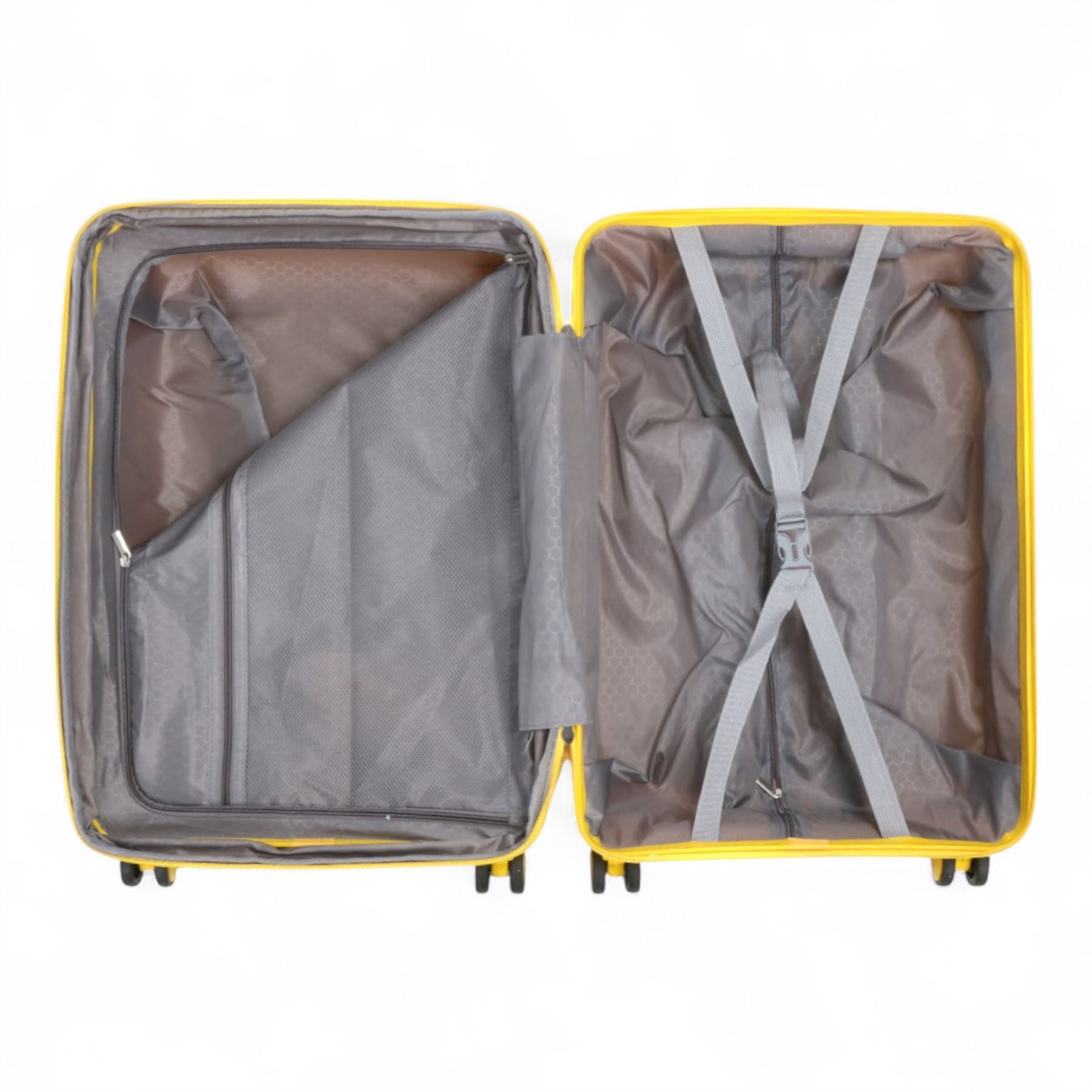 Lightweight 8 Spinner Wheels Expandable Hard Shell Luggage