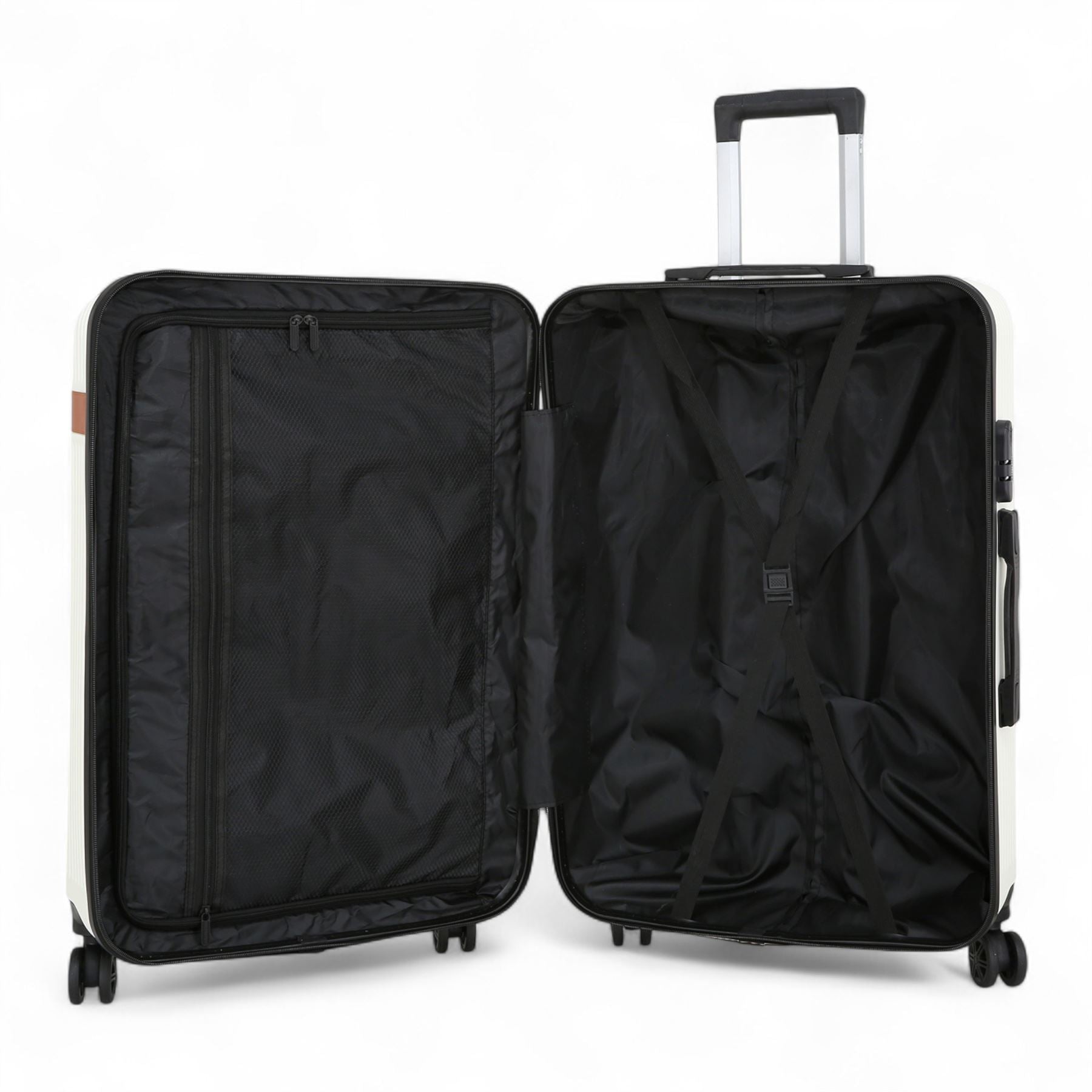 Hard Shell Classic 4-Wheel Luggage Suitcase Set