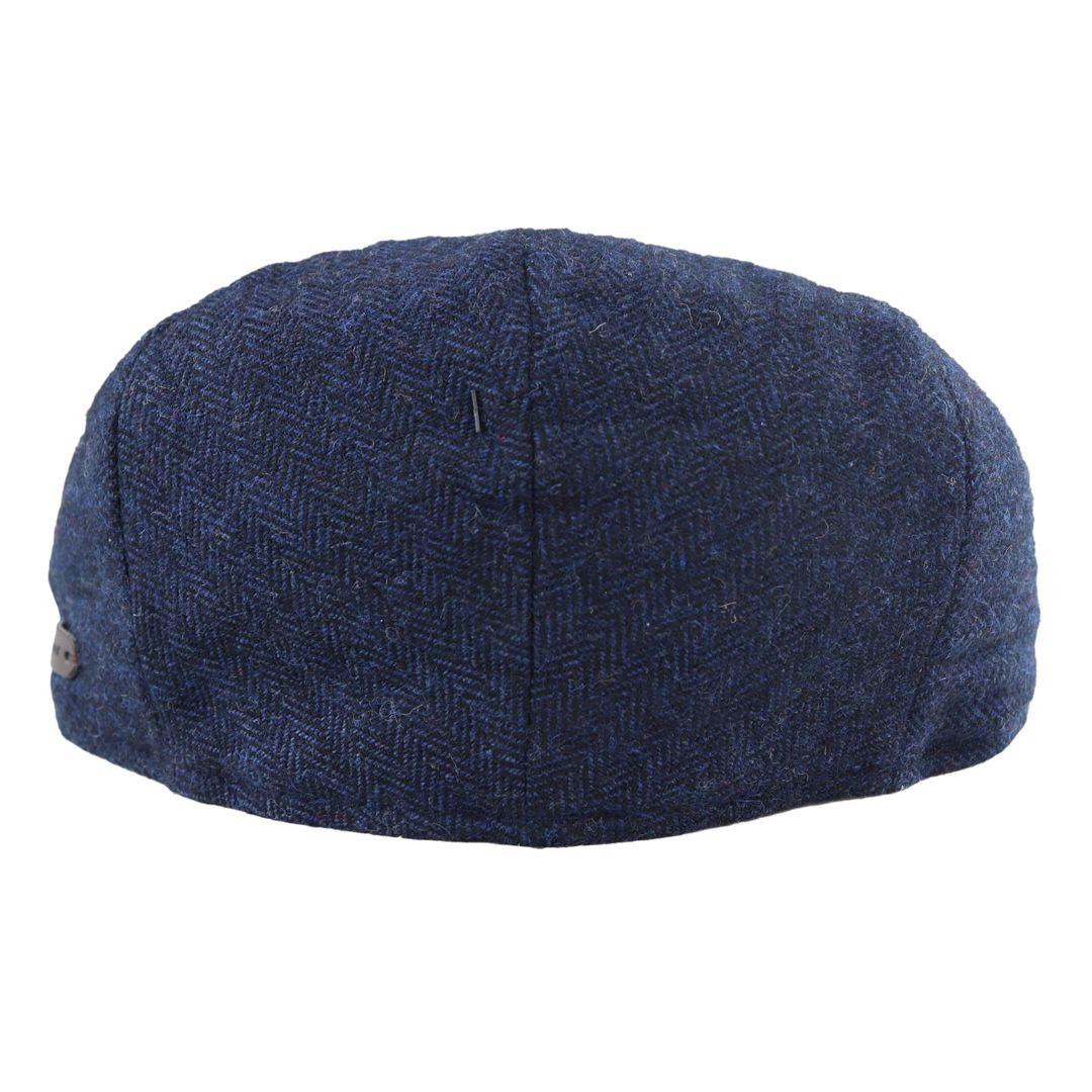 Mens Flat Cap Wool Herringbone Tweed Vintage Classic 1920s Unisex Del Boy - Knighthood Store