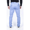 Mens Regular Chino Jeans Trousers Stretch Classic Smart Casual Tailored Fit - Knighthood Store